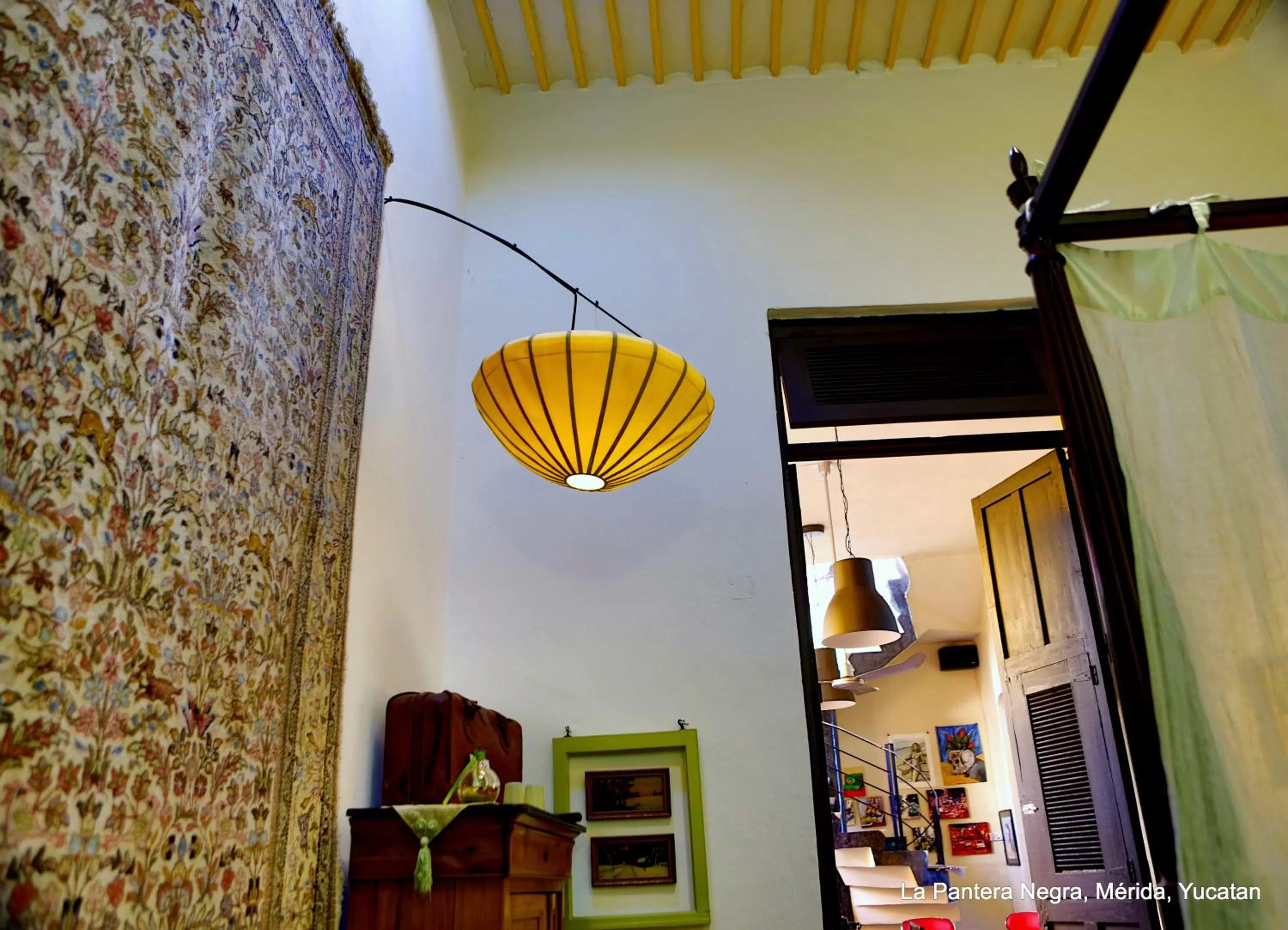 Decorative detail in La Pantera Negra