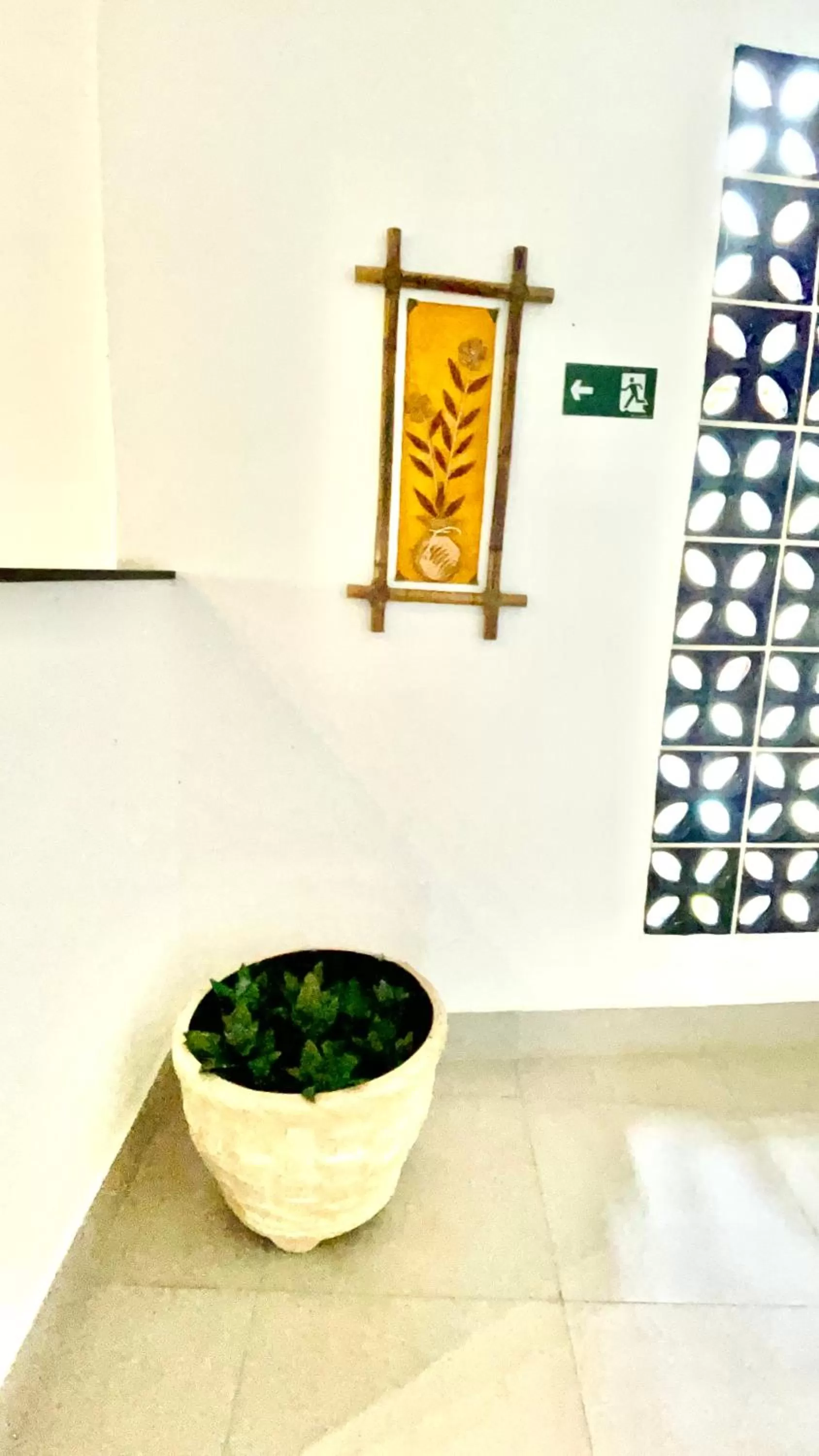 Decorative detail, Bathroom in Pousada Ilha Vitoria