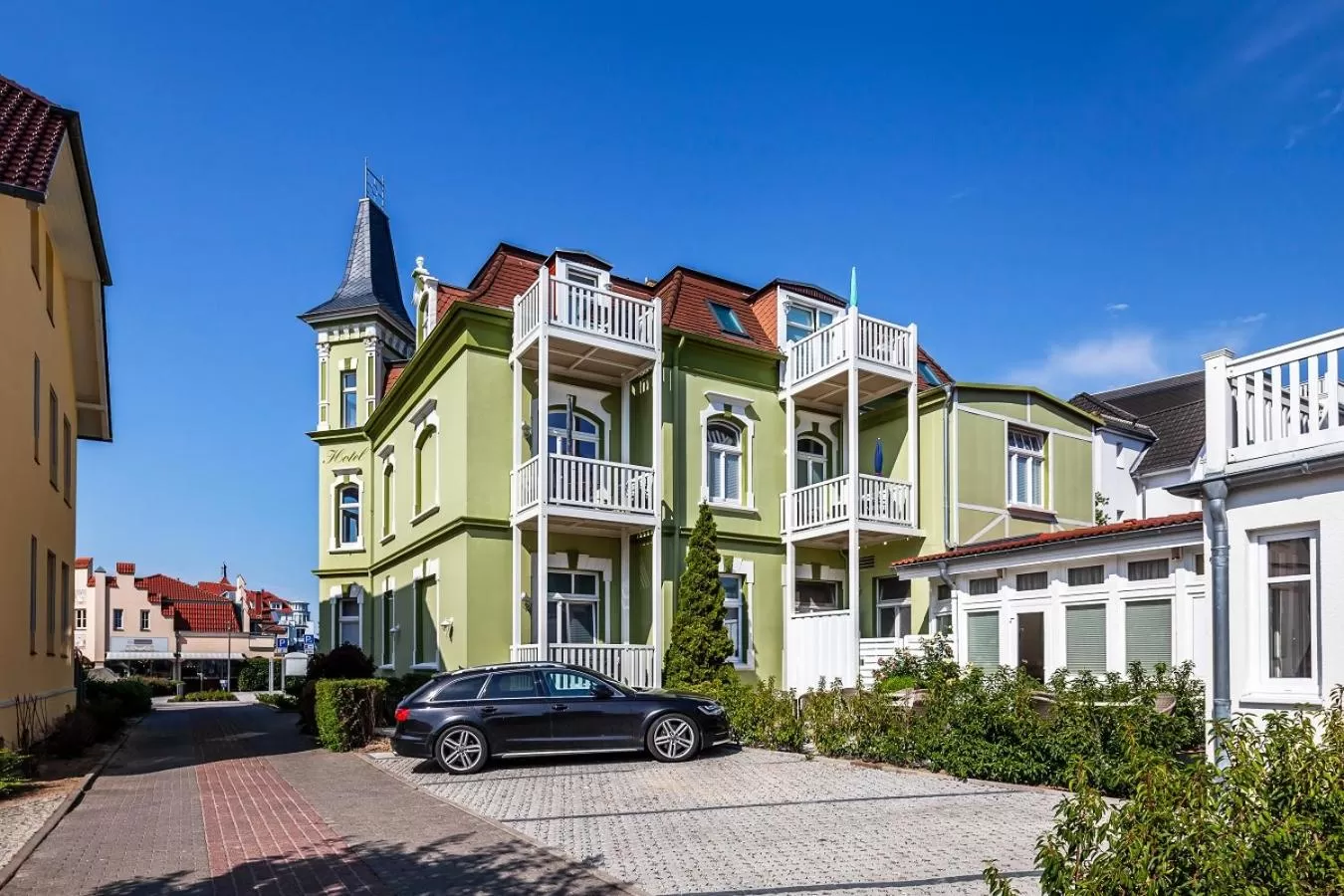Patio in Hotel Rosenhof