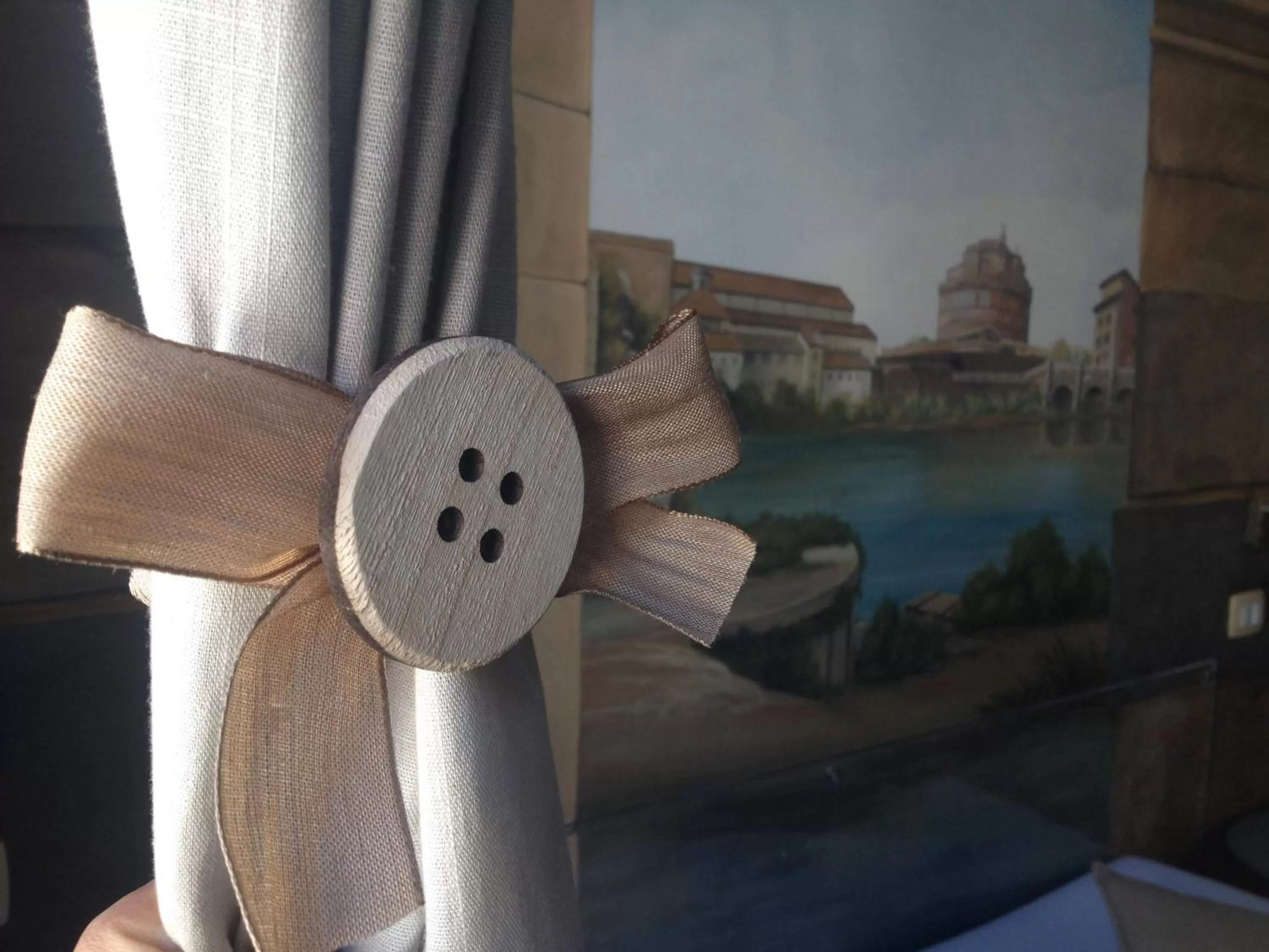 Decorative detail in Suites Trastevere