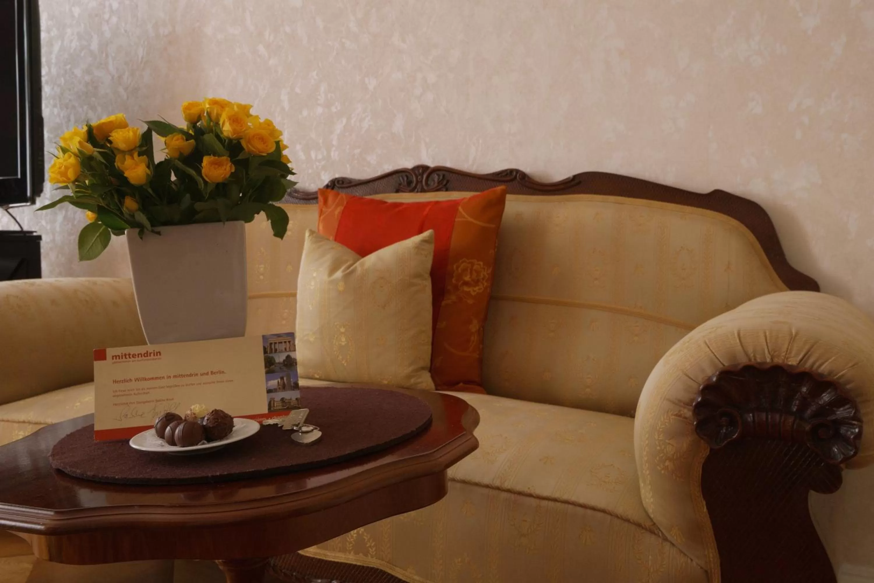 Decorative detail, Seating Area in Boutique Hotel Mittendrin Berlin