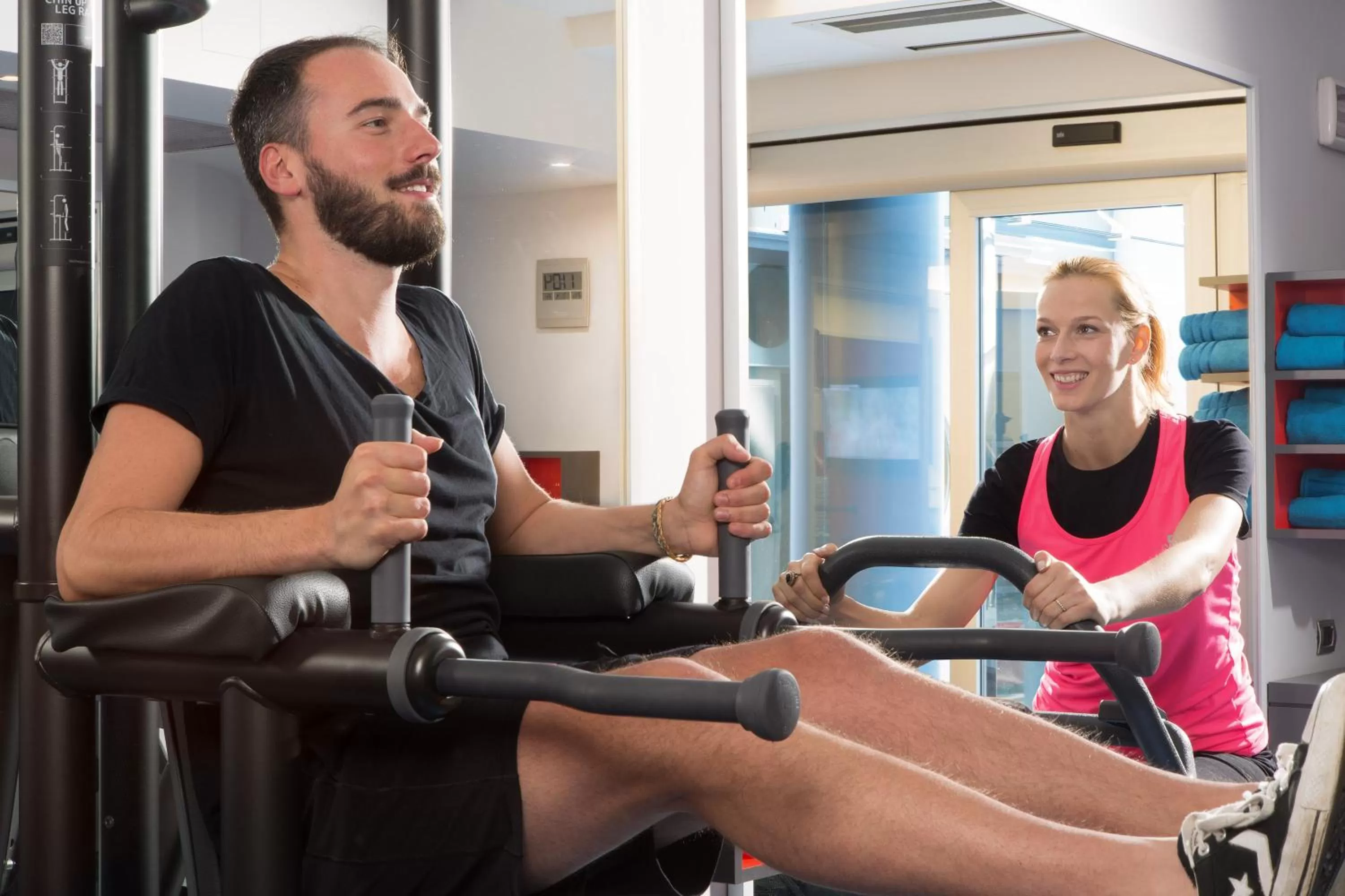 Fitness centre/facilities in iQ Hotel Roma