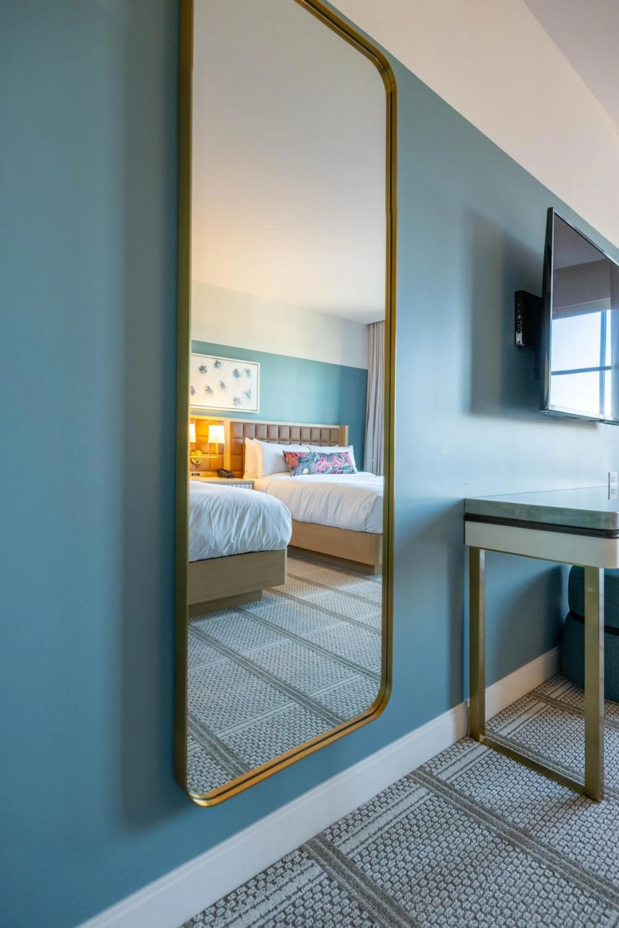 Standard Queen Room with Two Queen Beds - Hearing Accessible in The Alamite, Tuscaloosa, a Tribute Portfolio Hotel