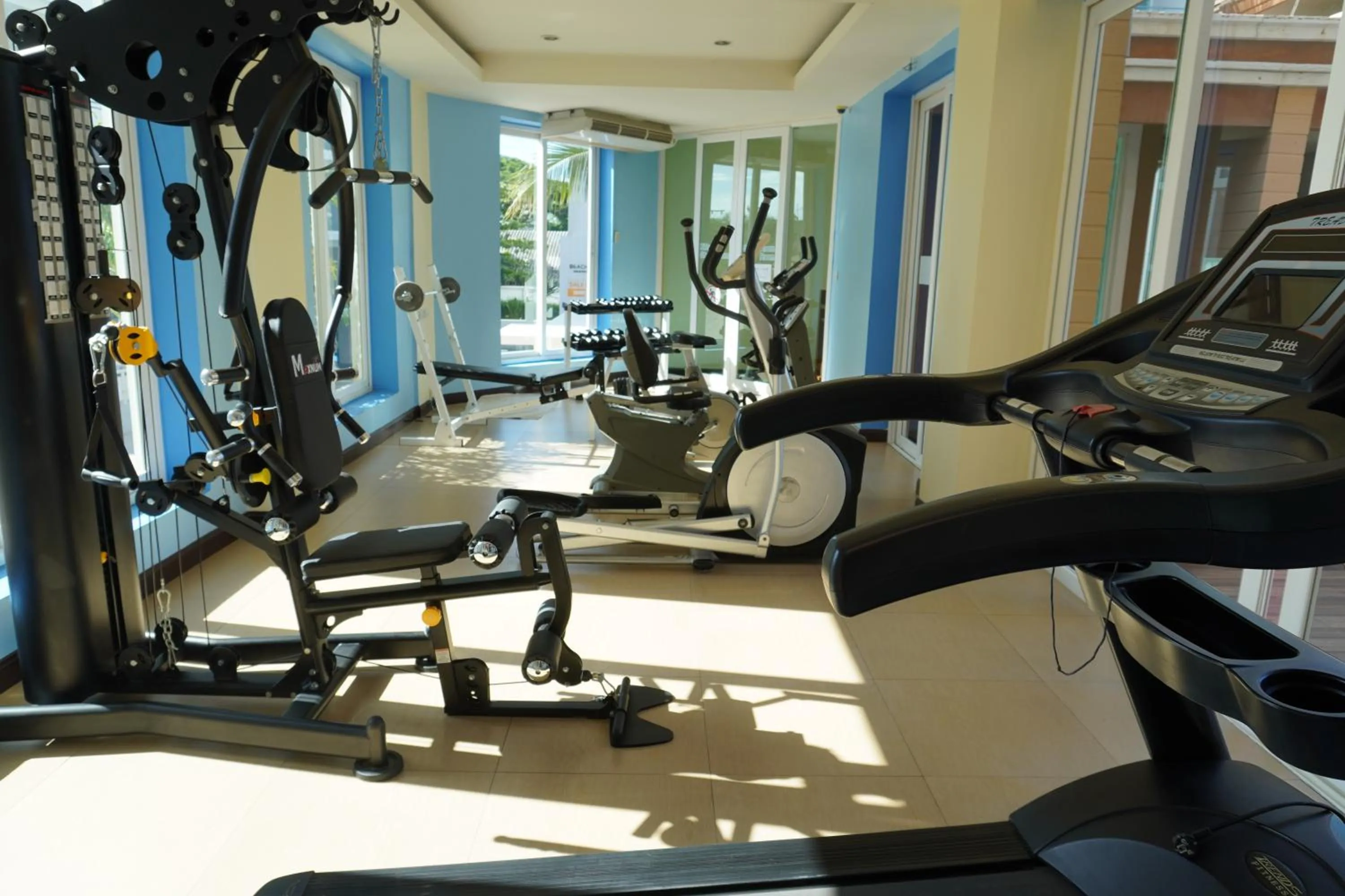 Fitness centre/facilities in Saisawan Beach Luxury Hotel