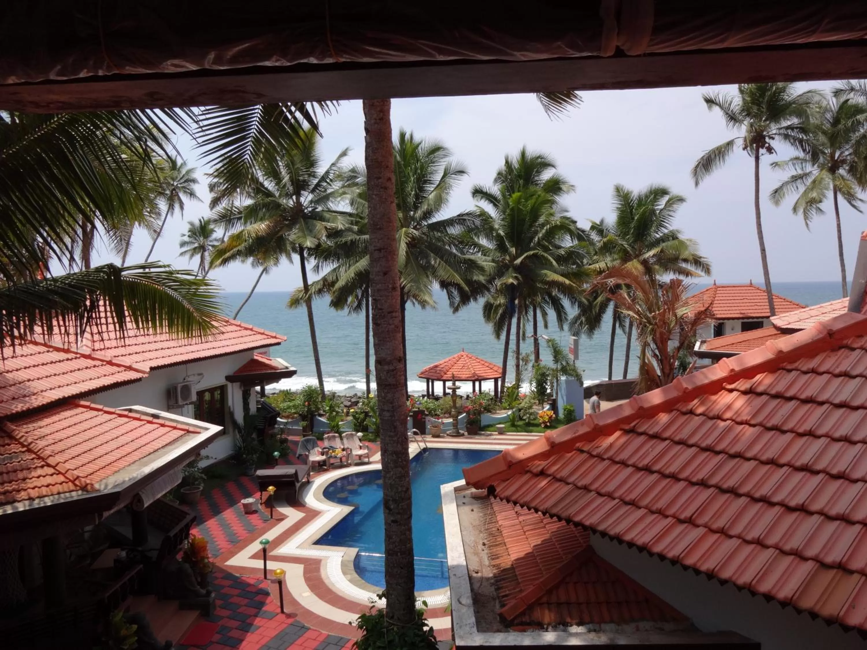 Balcony/Terrace, Pool View in Samsara Harmony Beach Resort