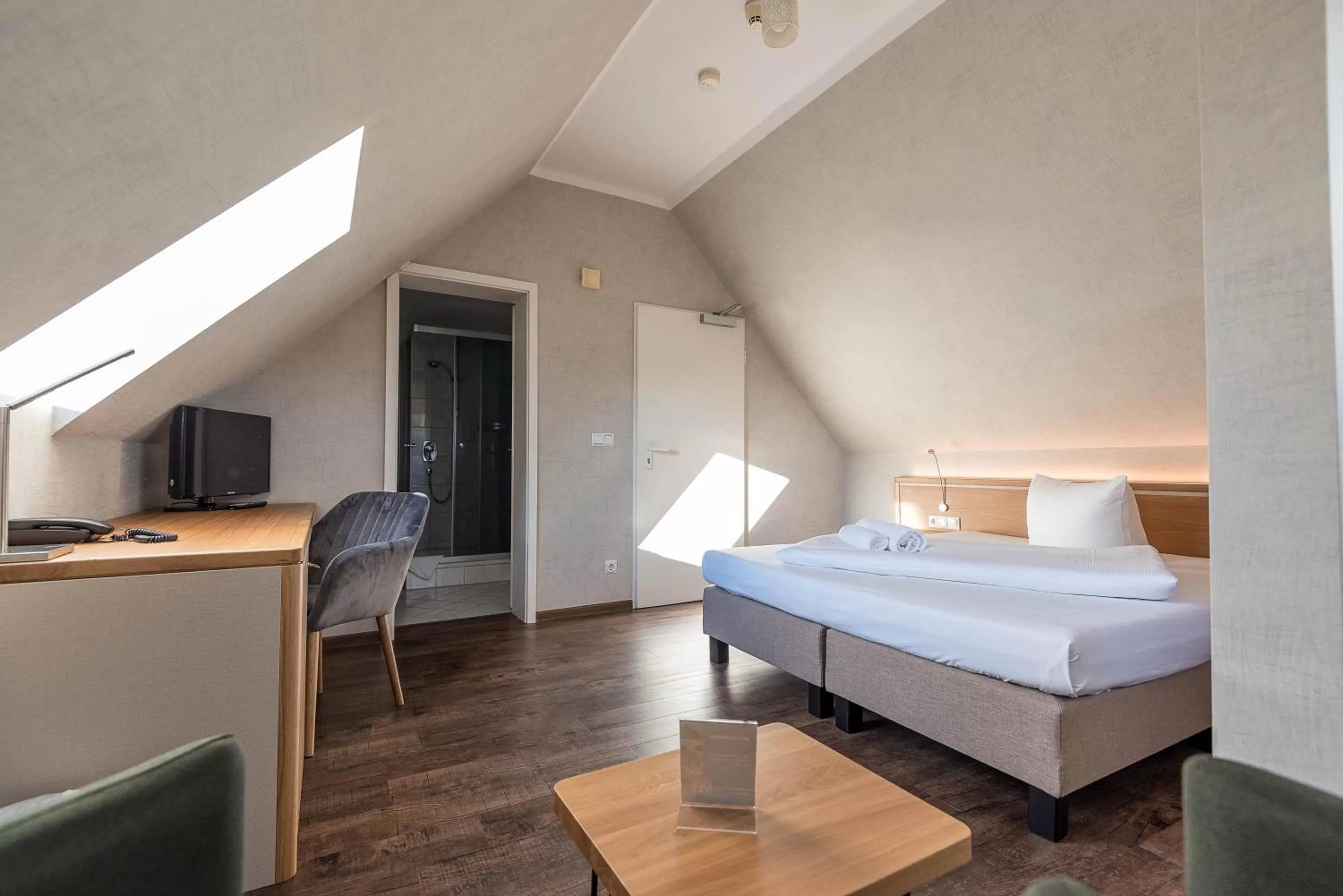 Bed in Landhotel Kastanienallee Putbus