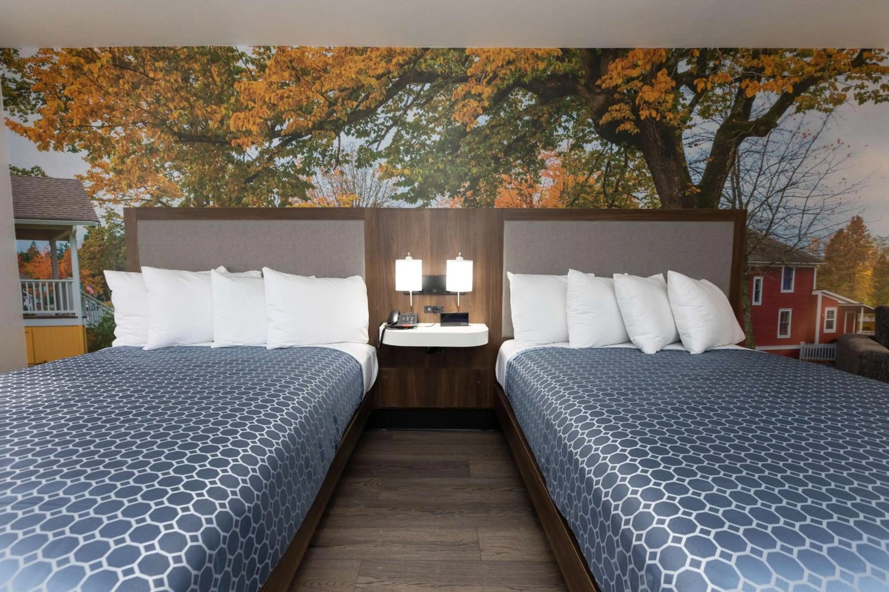 Bedroom, Bed in Bhagat Hotels Stone Mountain Atlanta BW Signature Collection