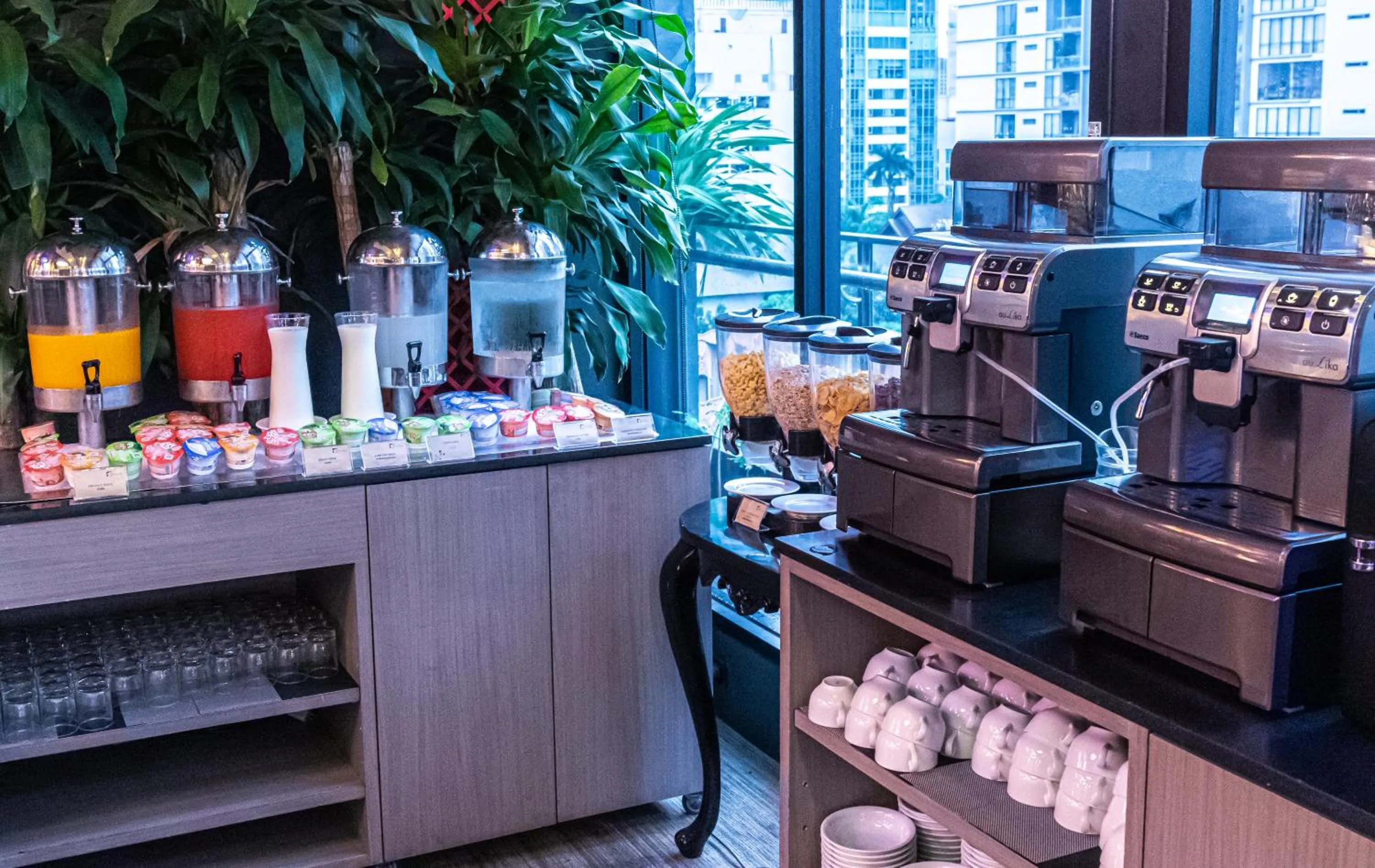 Buffet breakfast in Hotel Clover Asoke - SHA Extra Plus