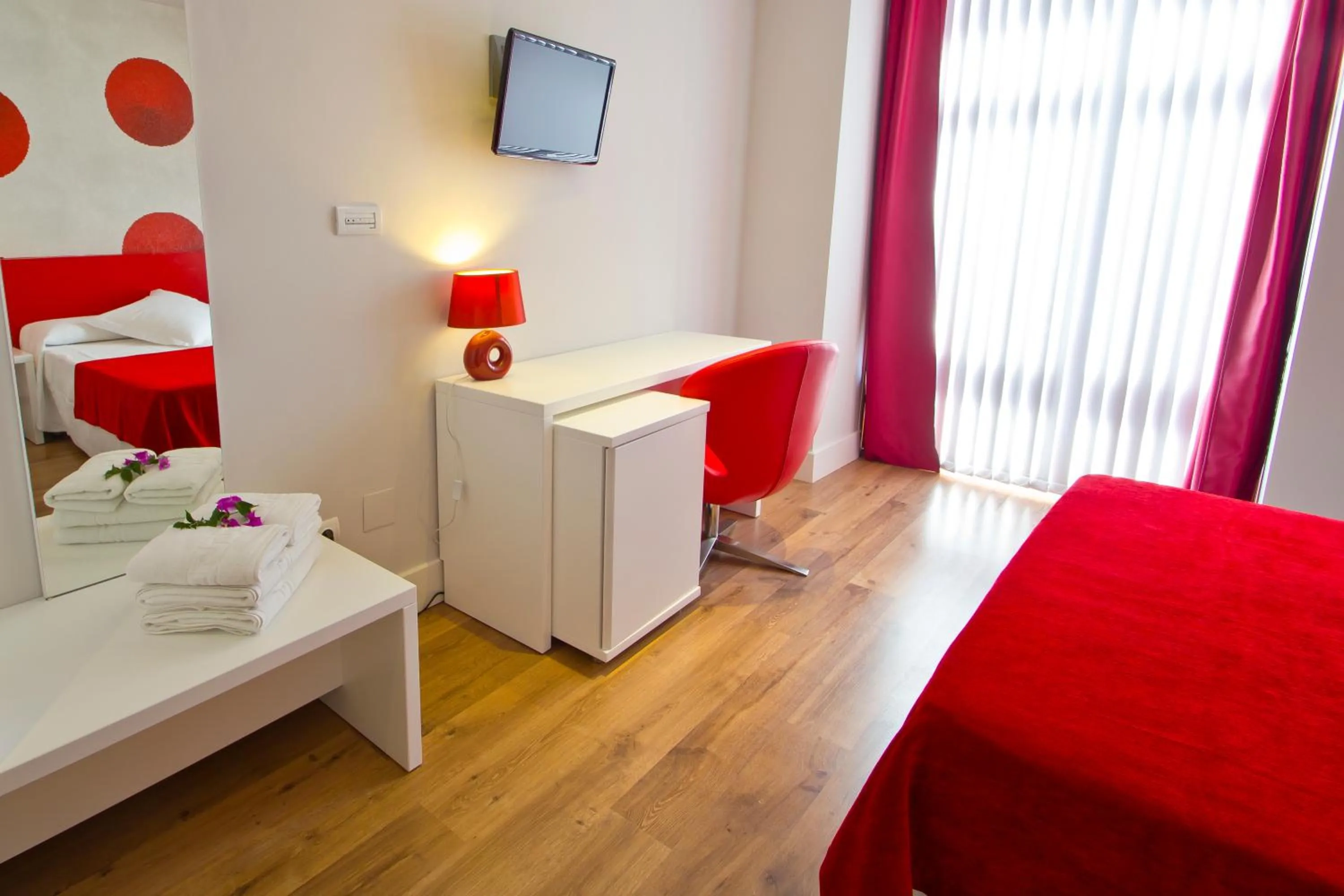 Bed in Villa Arce Hotel