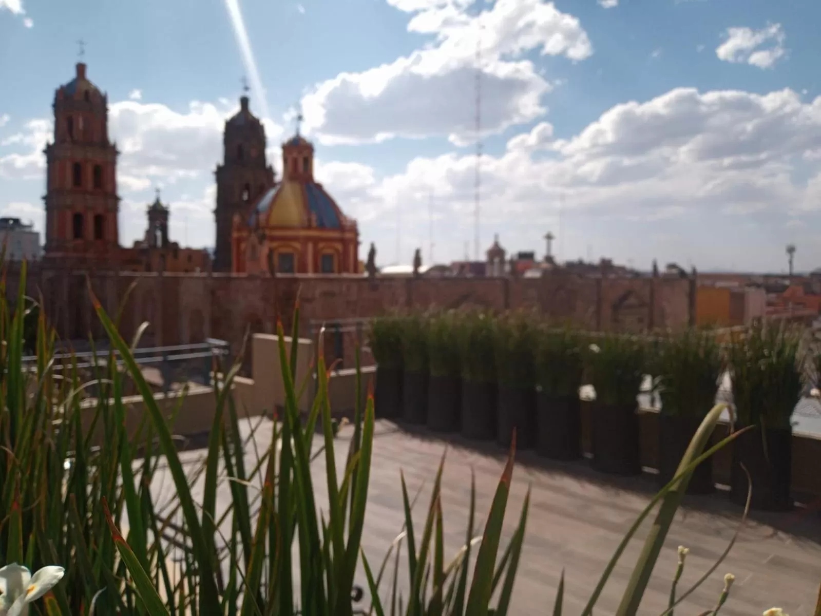 Balcony/Terrace in Gran Hotel Concordia San Luis Potosi