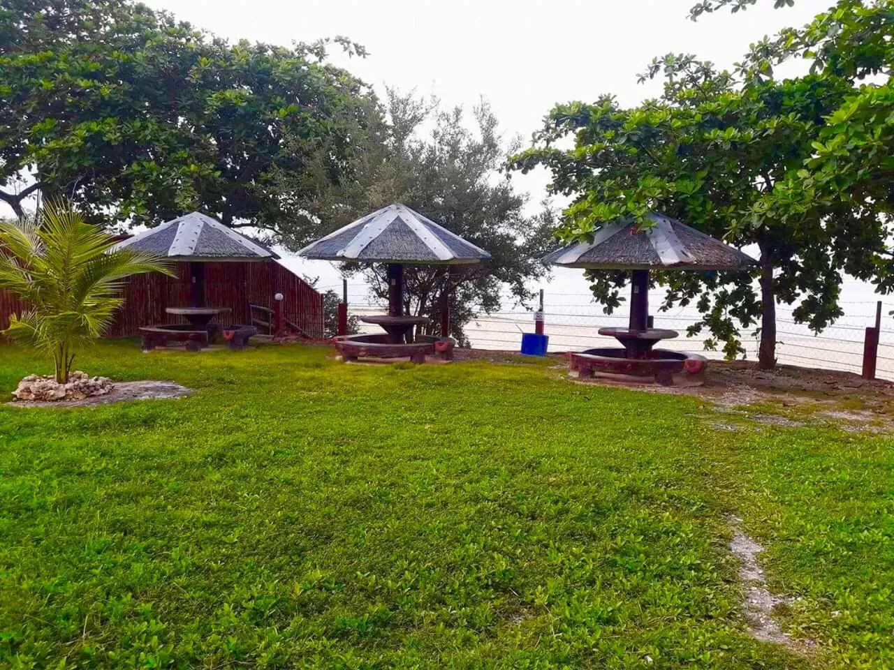 Natural landscape in D's Oceanview Beach Resort