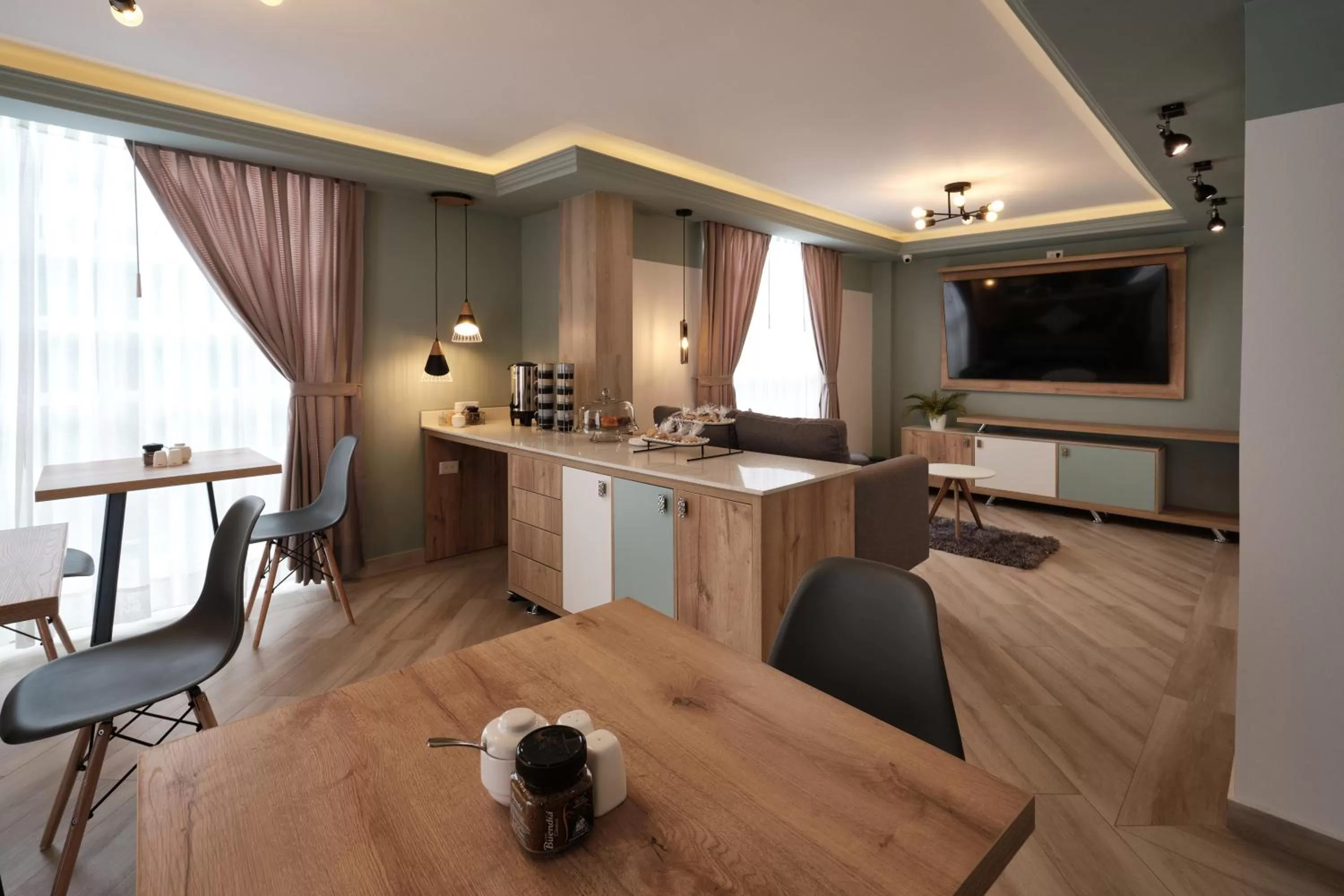 Seating area in Asher Hospedaje y Turismo