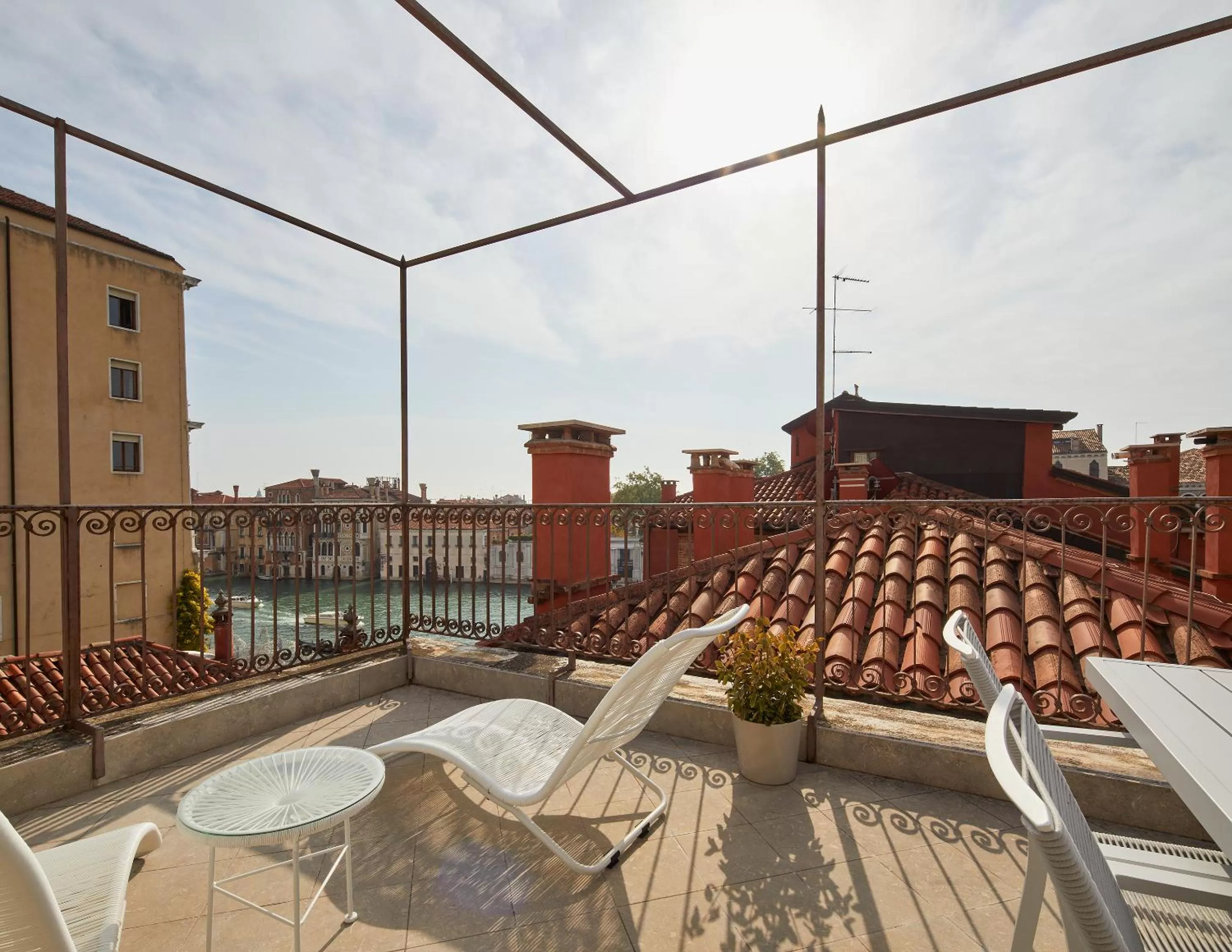 Balcony/Terrace in Hotel Dei Dragomanni
