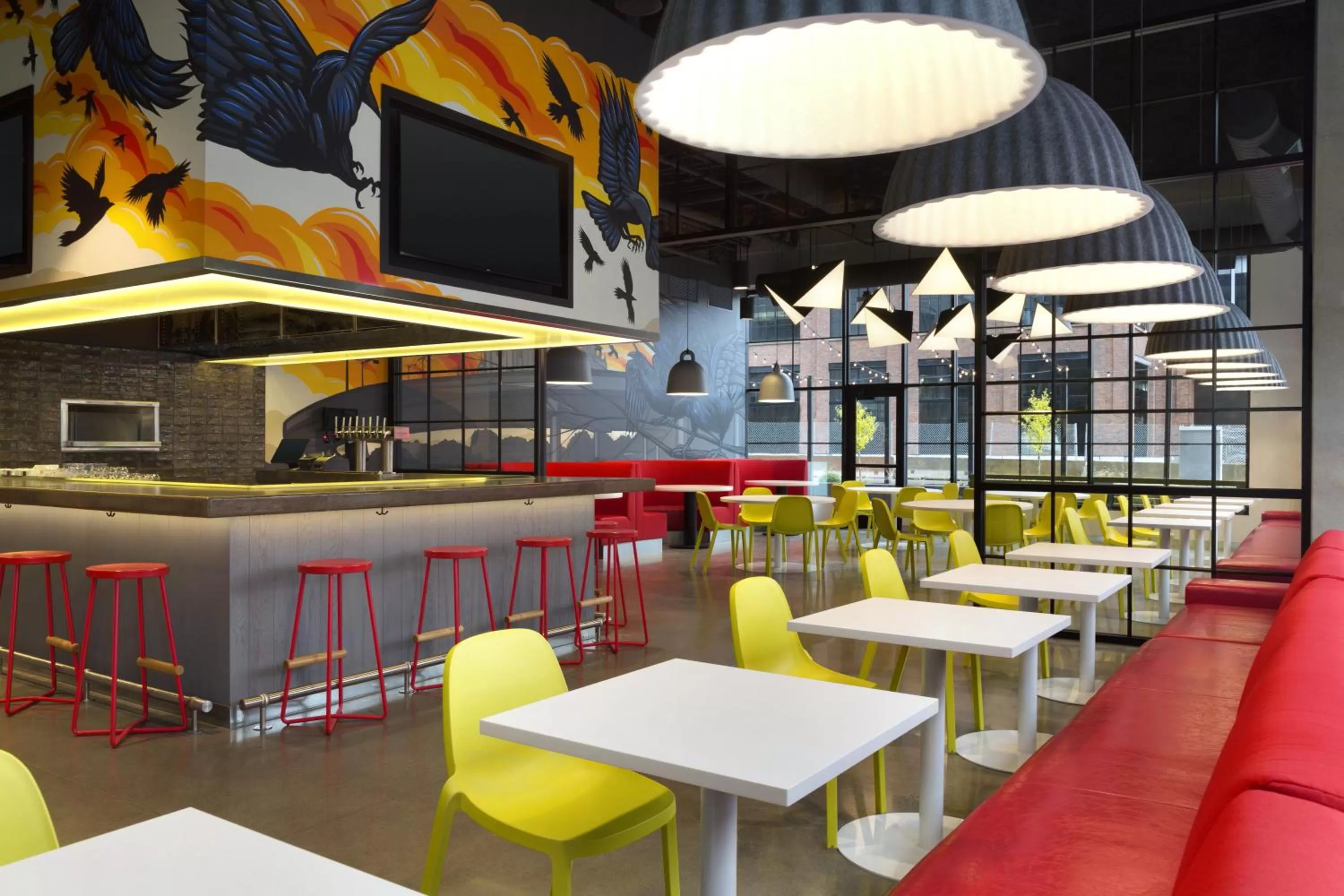 Lounge or bar in Radisson Red Minneapolis Downtown