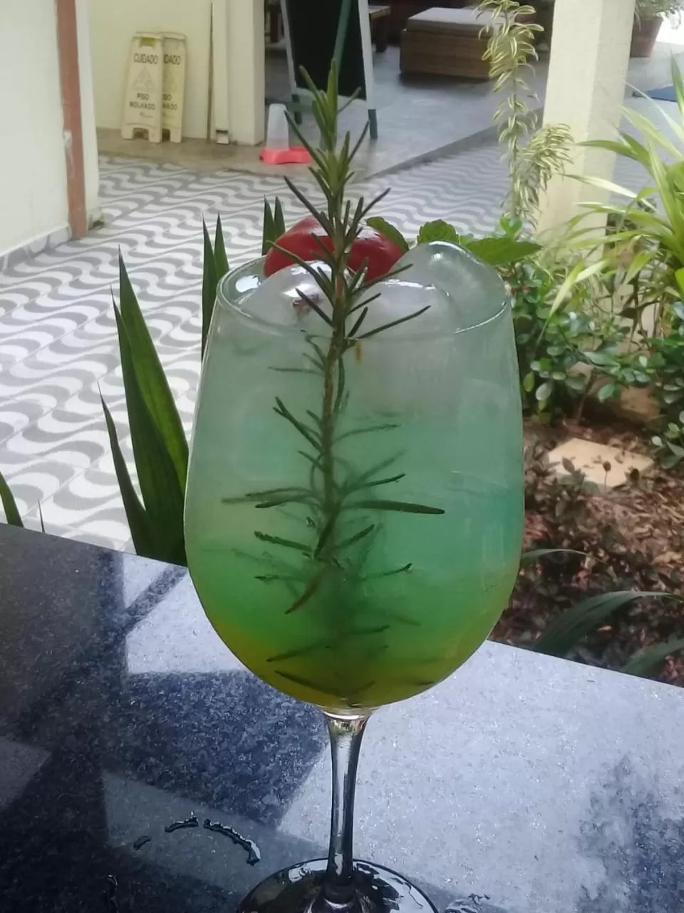 Food and drinks in Pousada Ilha Vitoria