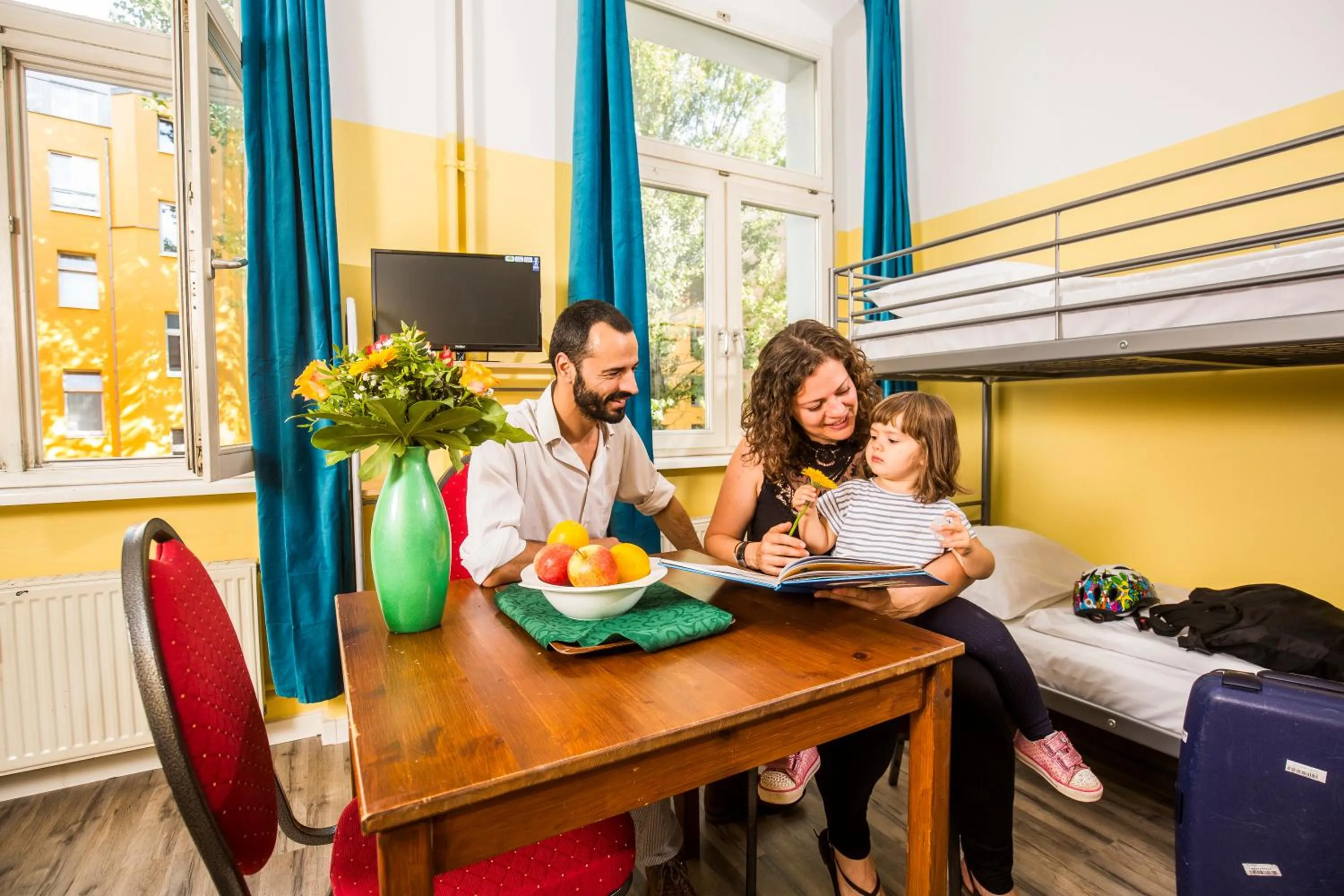 People in Pegasus Hostel Berlin