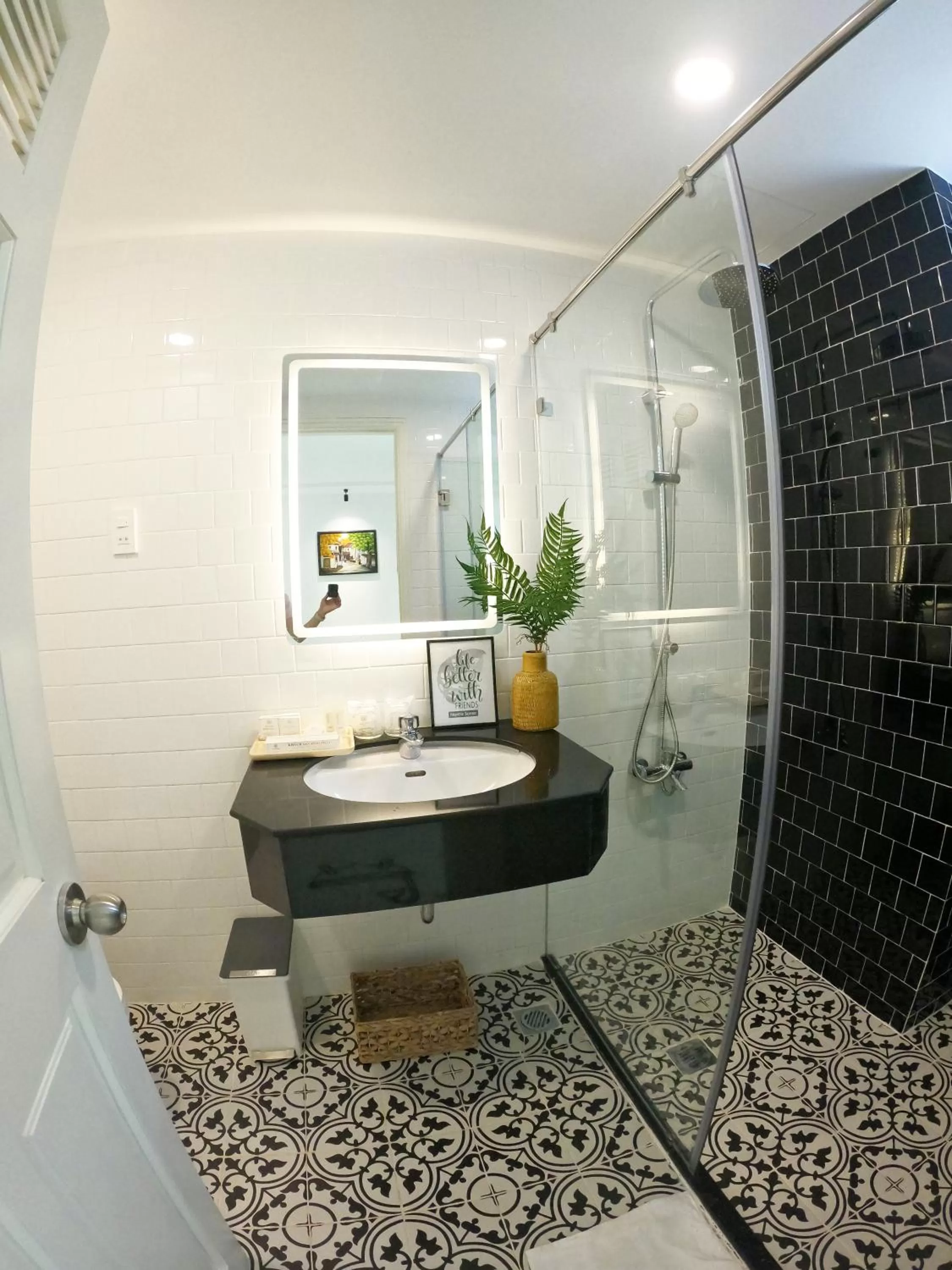 Bathroom in Dinh Phat Hotel