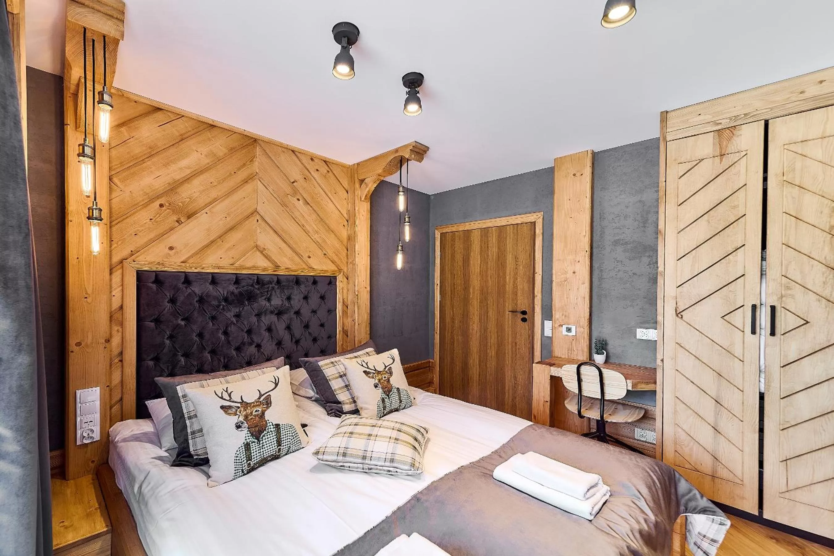 Bed in Aparthotel Giewont