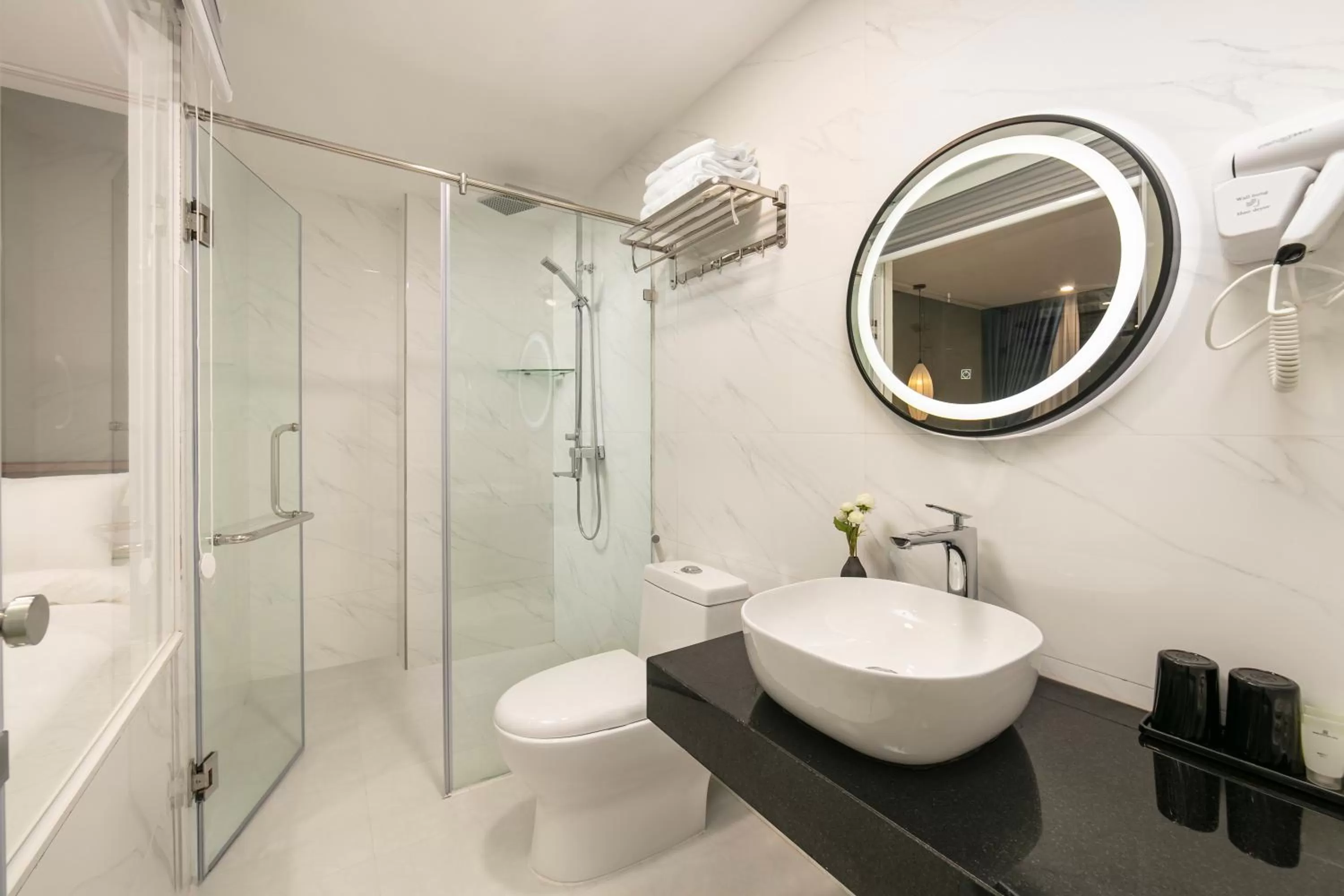 Shower in Hanoi Exclusive Hotel