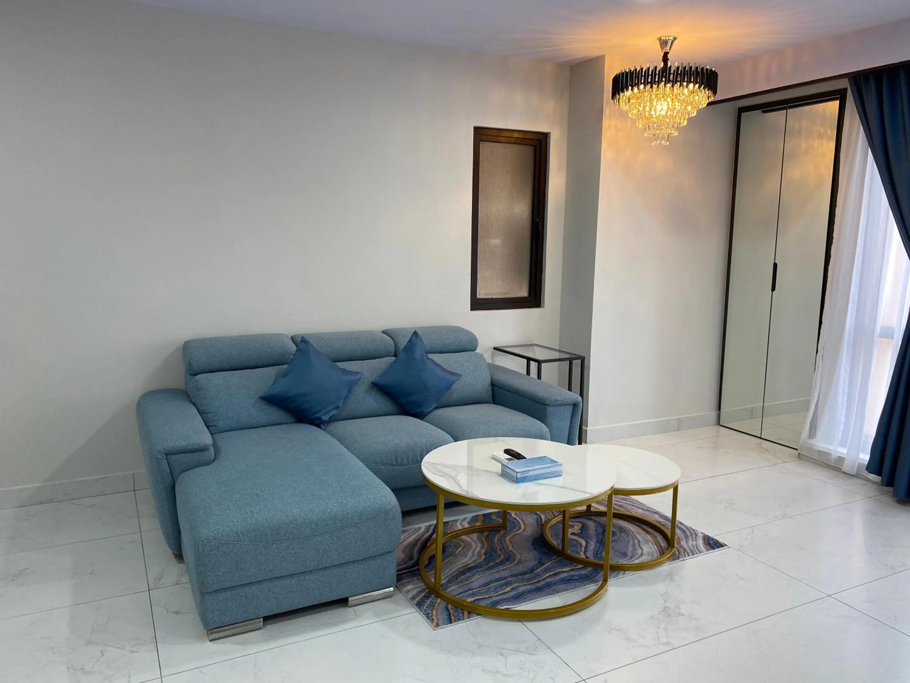 Living room in Serviced Apartments at Times Square Kuala Lumpur by Robinsons