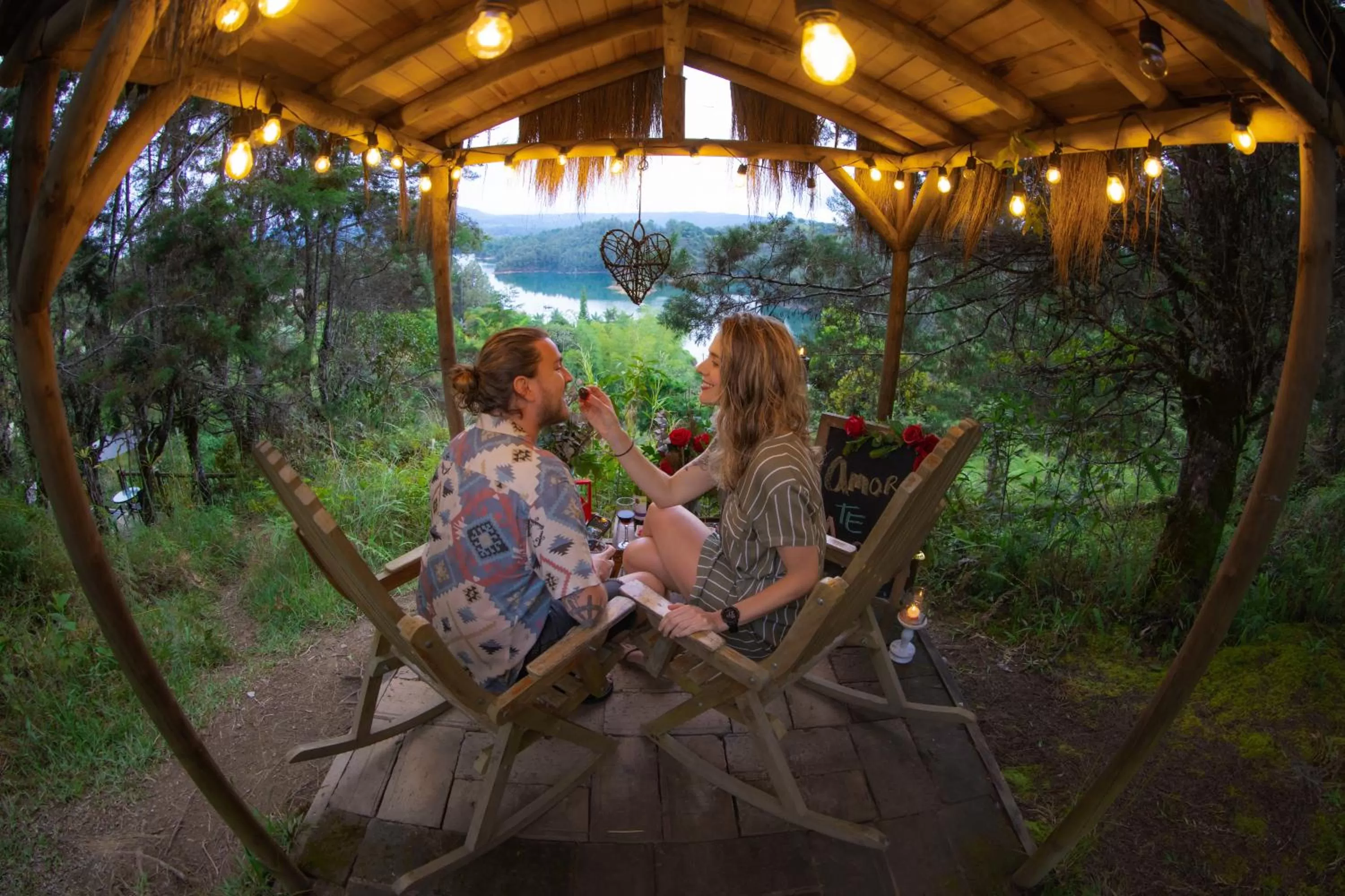Balcony/Terrace in Levit Glamping - Hotel Guatapé ADULTS ONLY
