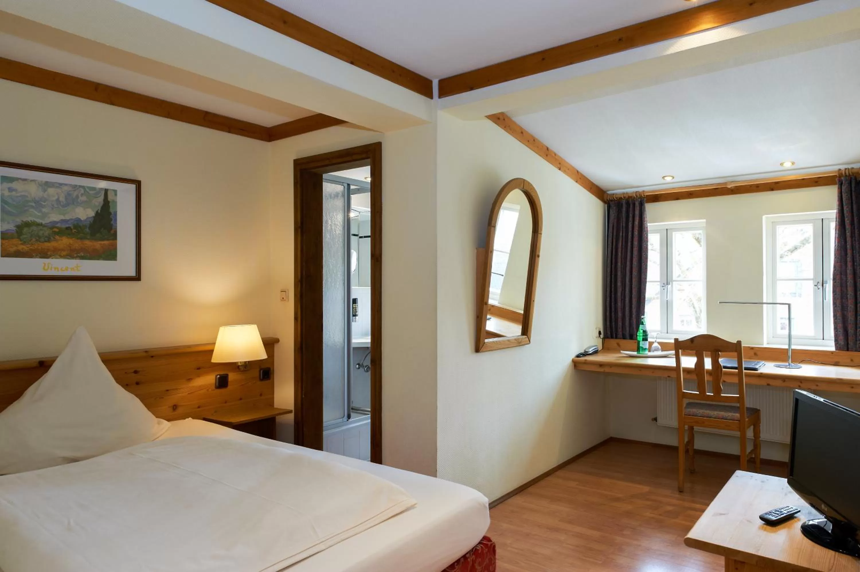 Photo of the whole room, Bed in Hotel Zum Harzer