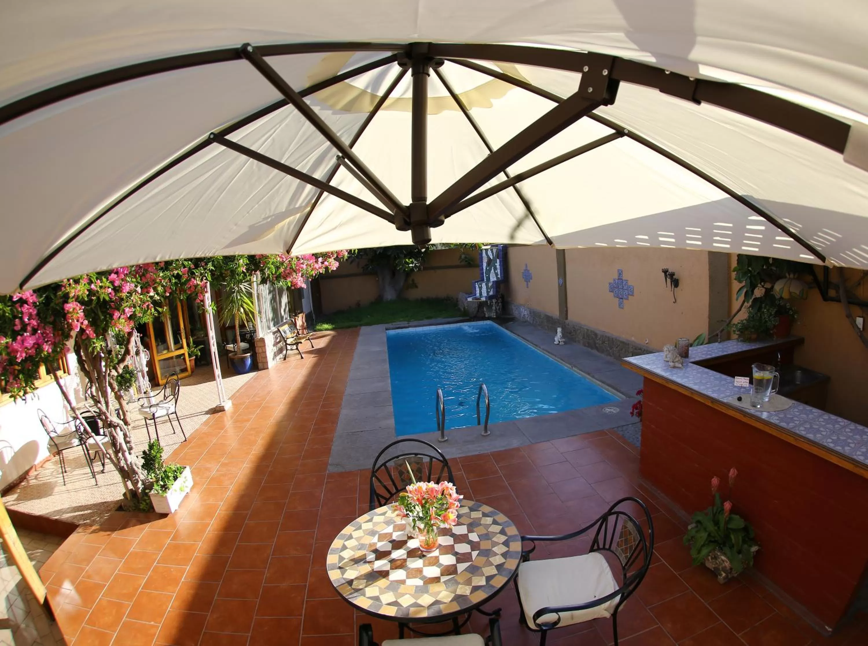 Swimming Pool in Hotel Puerto de Vega