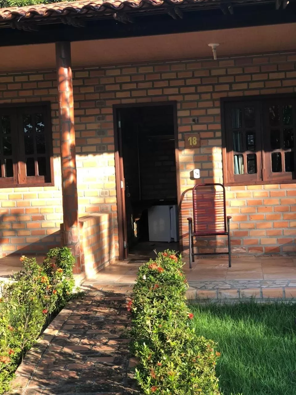 Balcony/Terrace in Pousada do Riacho