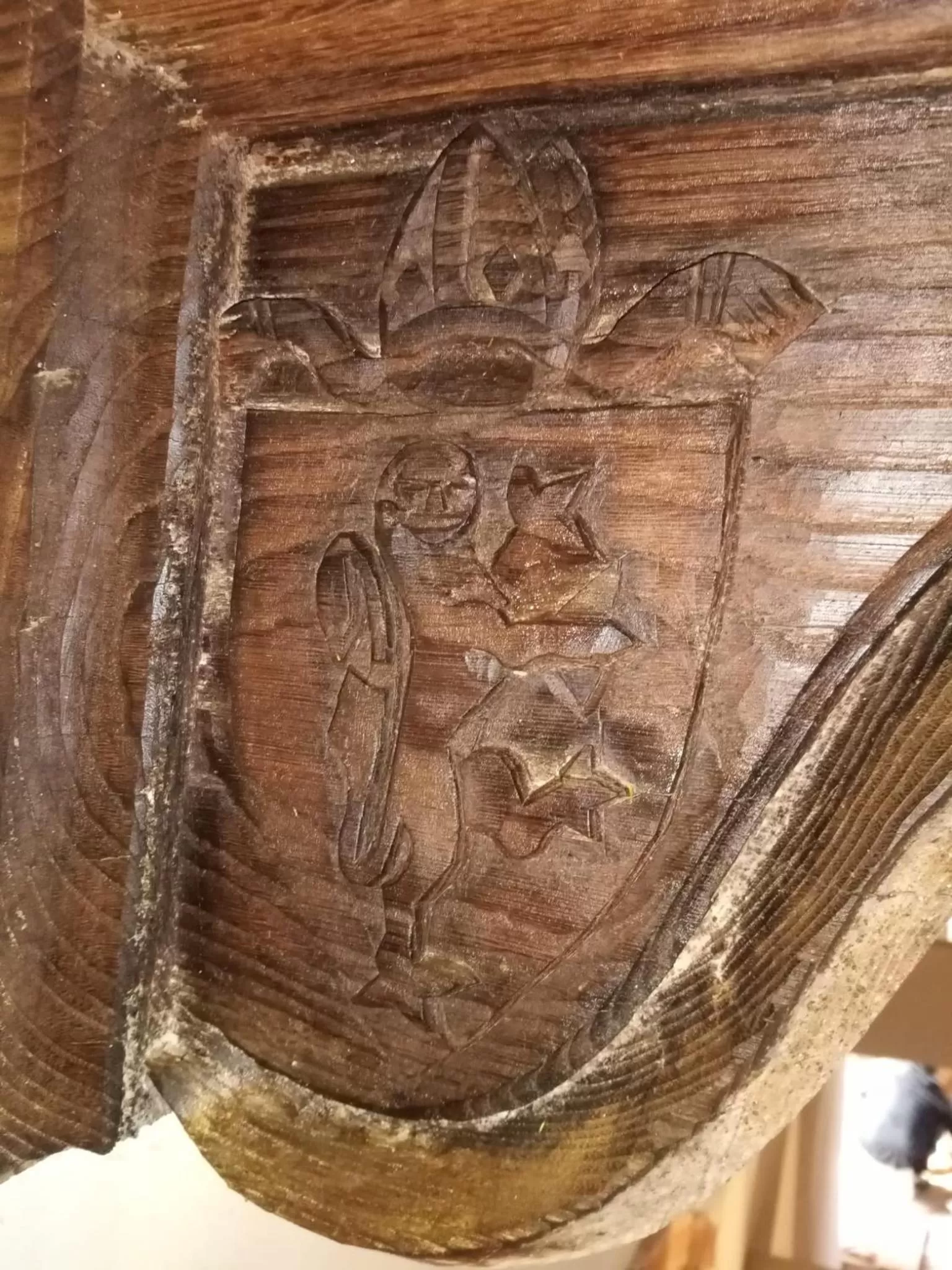 Decorative detail in Badia Giulia Prestigious Historical B&B, Camaiore - Adults Only - No Pets