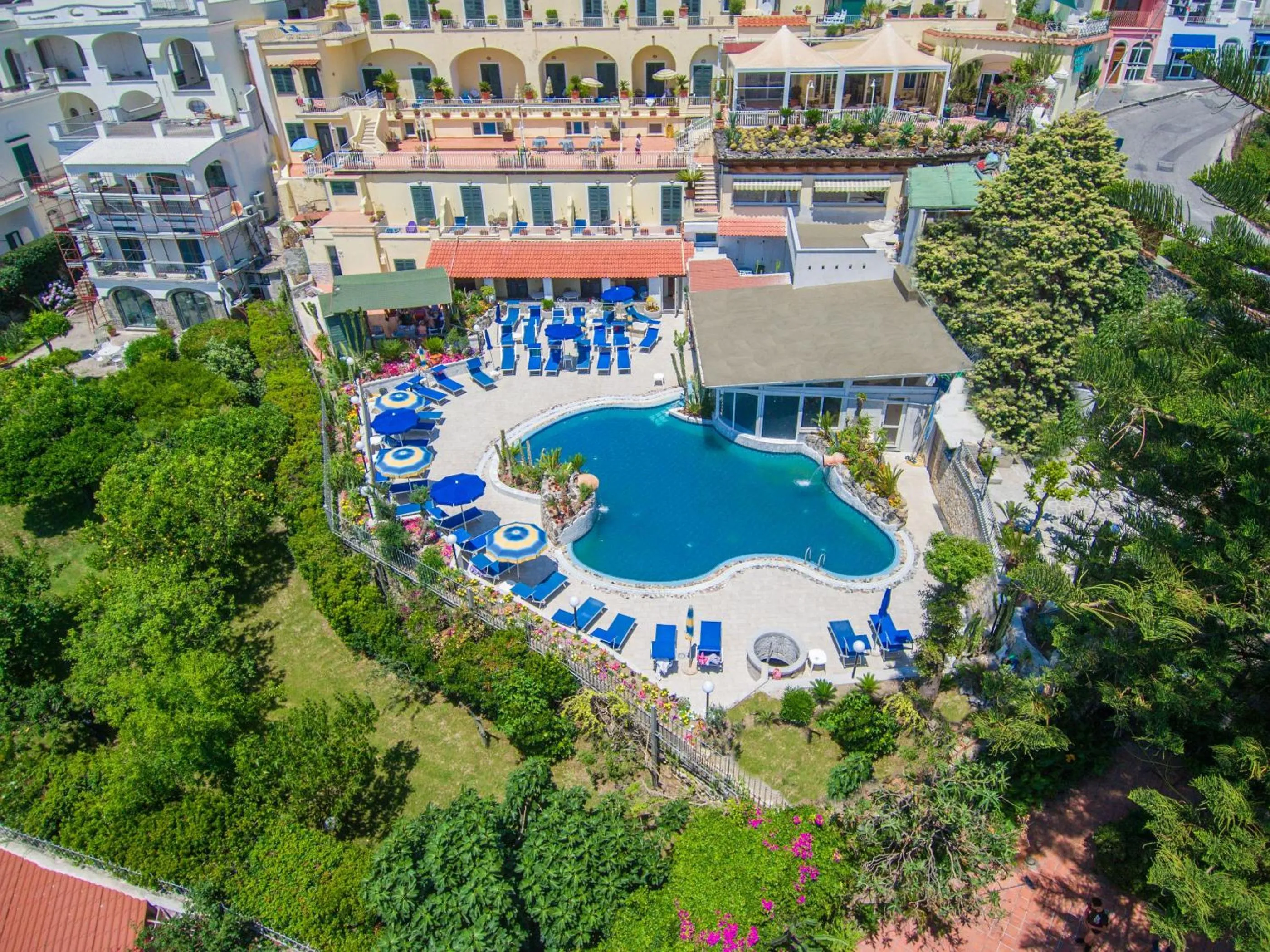 Bird's eye view in Hotel Terme Saint Raphael