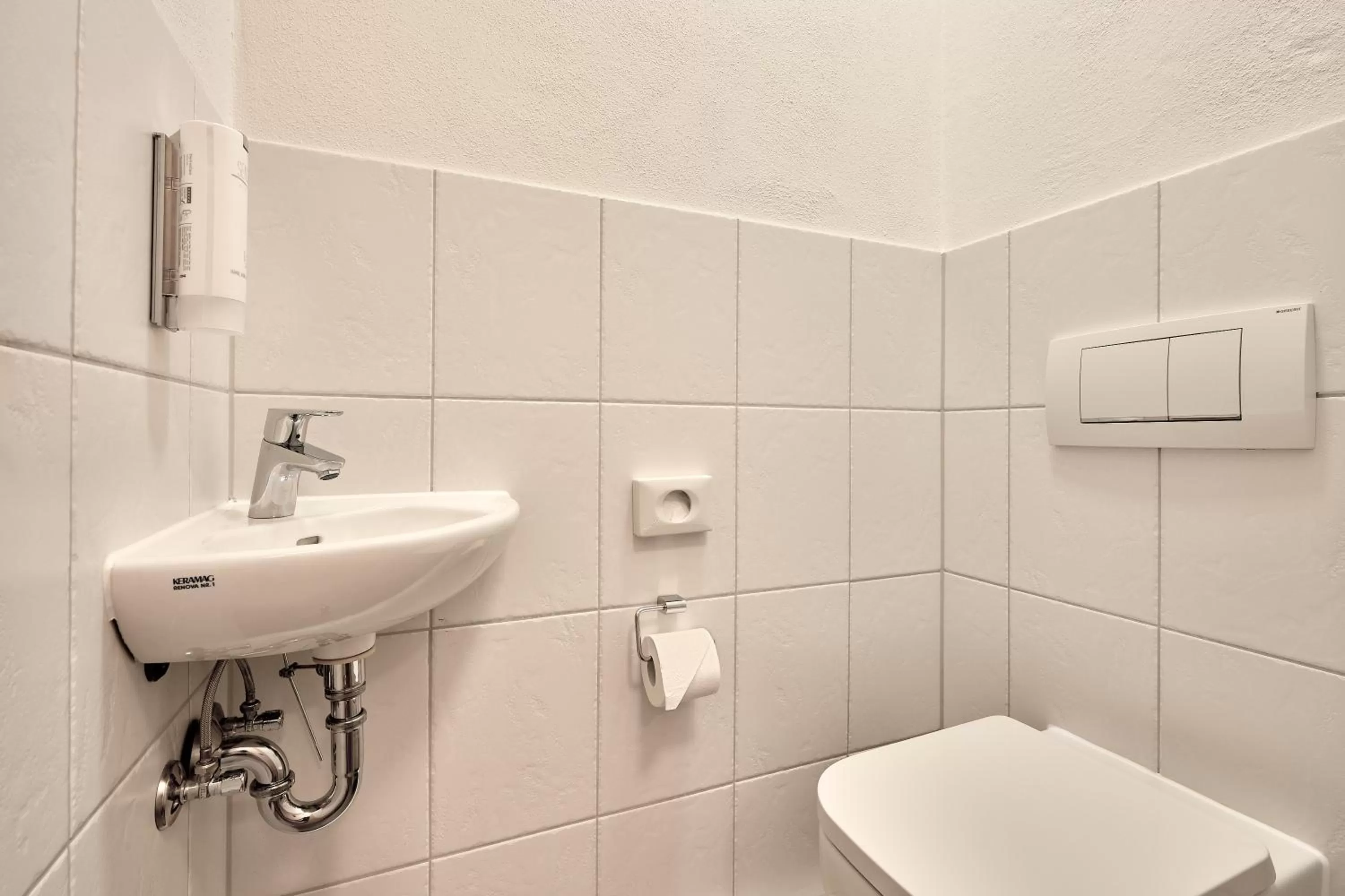 Toilet in Hotel Pfeffermühle