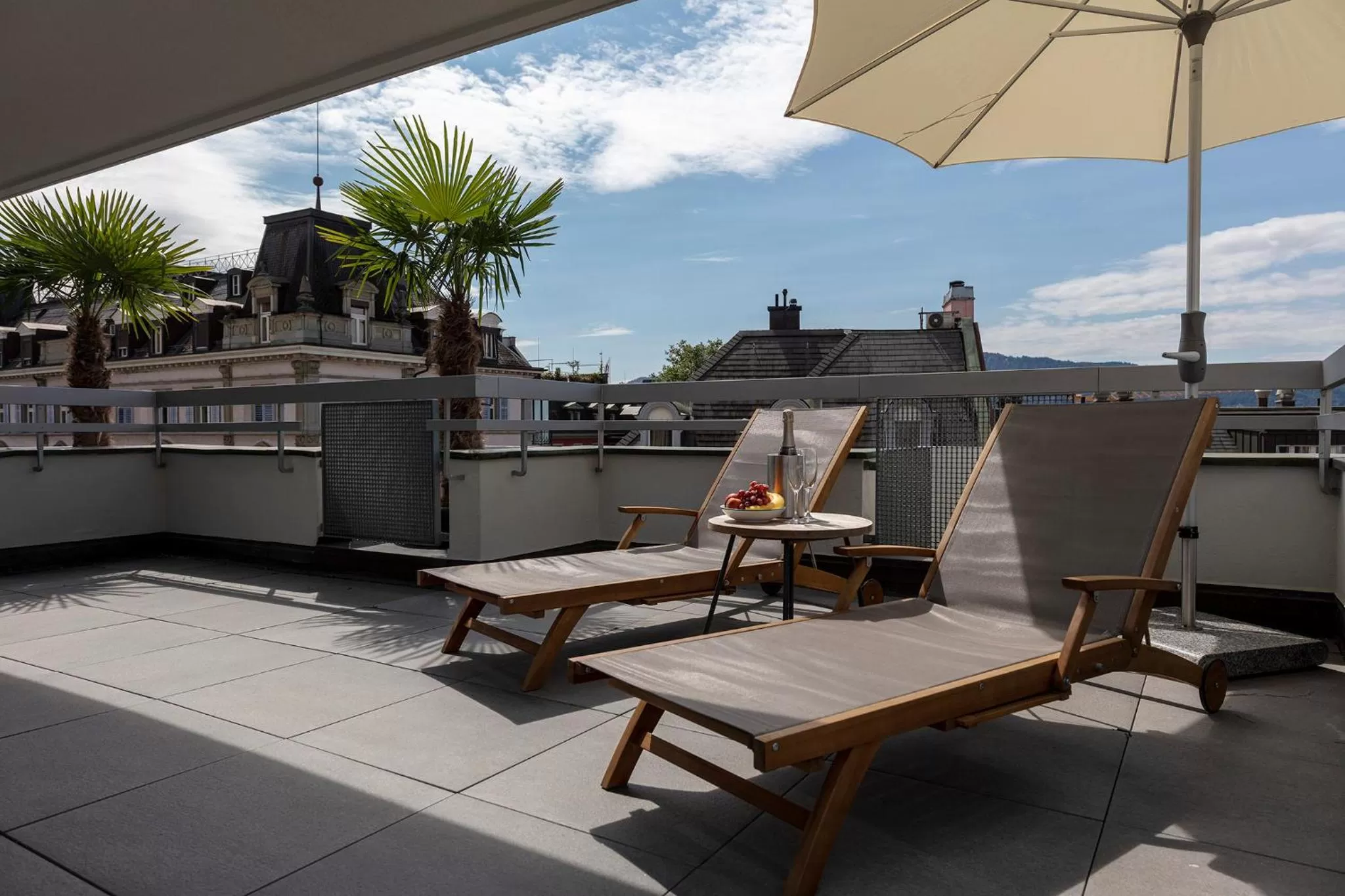 Balcony/Terrace in Fred Hotel Leonhardstrasse - Mobile Check-in