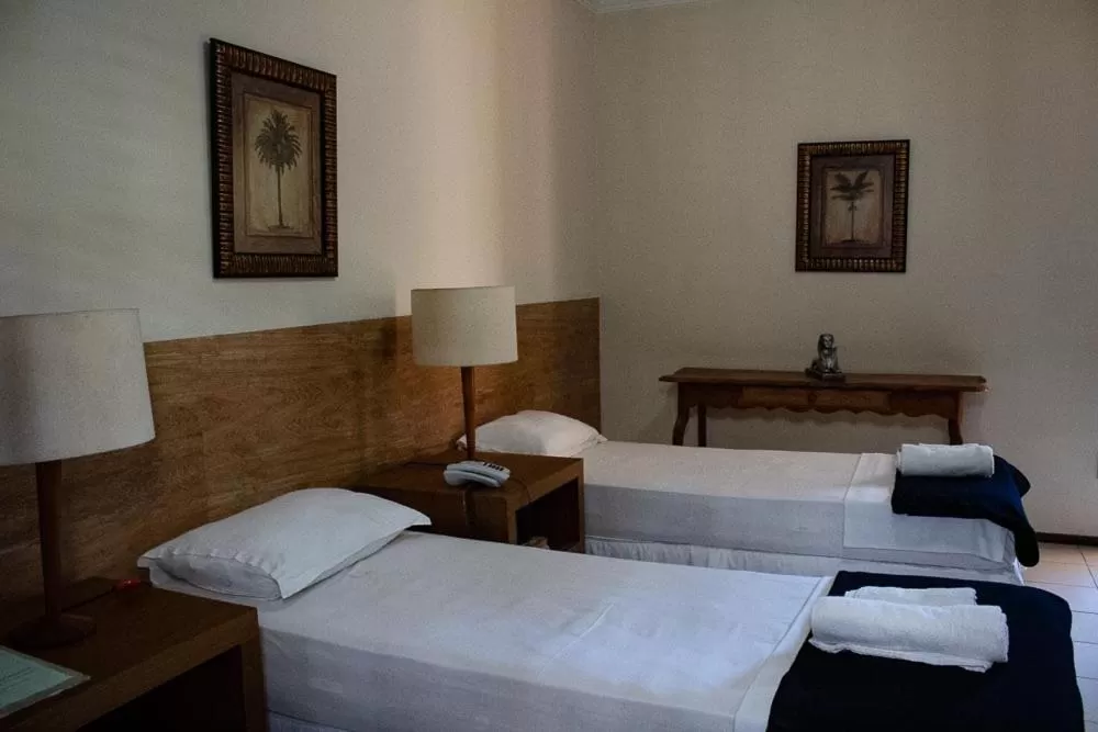 Bed in Hotel Charme Fonte do Boi