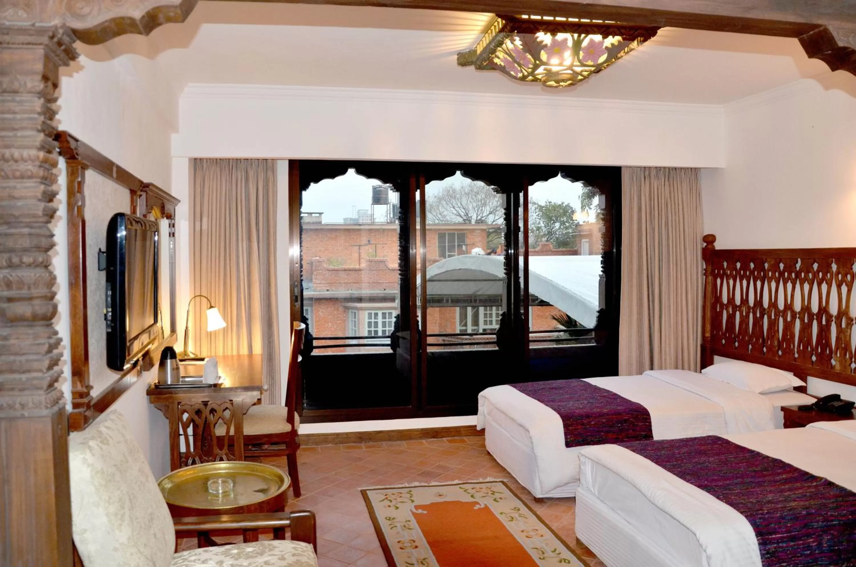 Bedroom, Bed in Hotel Manaslu