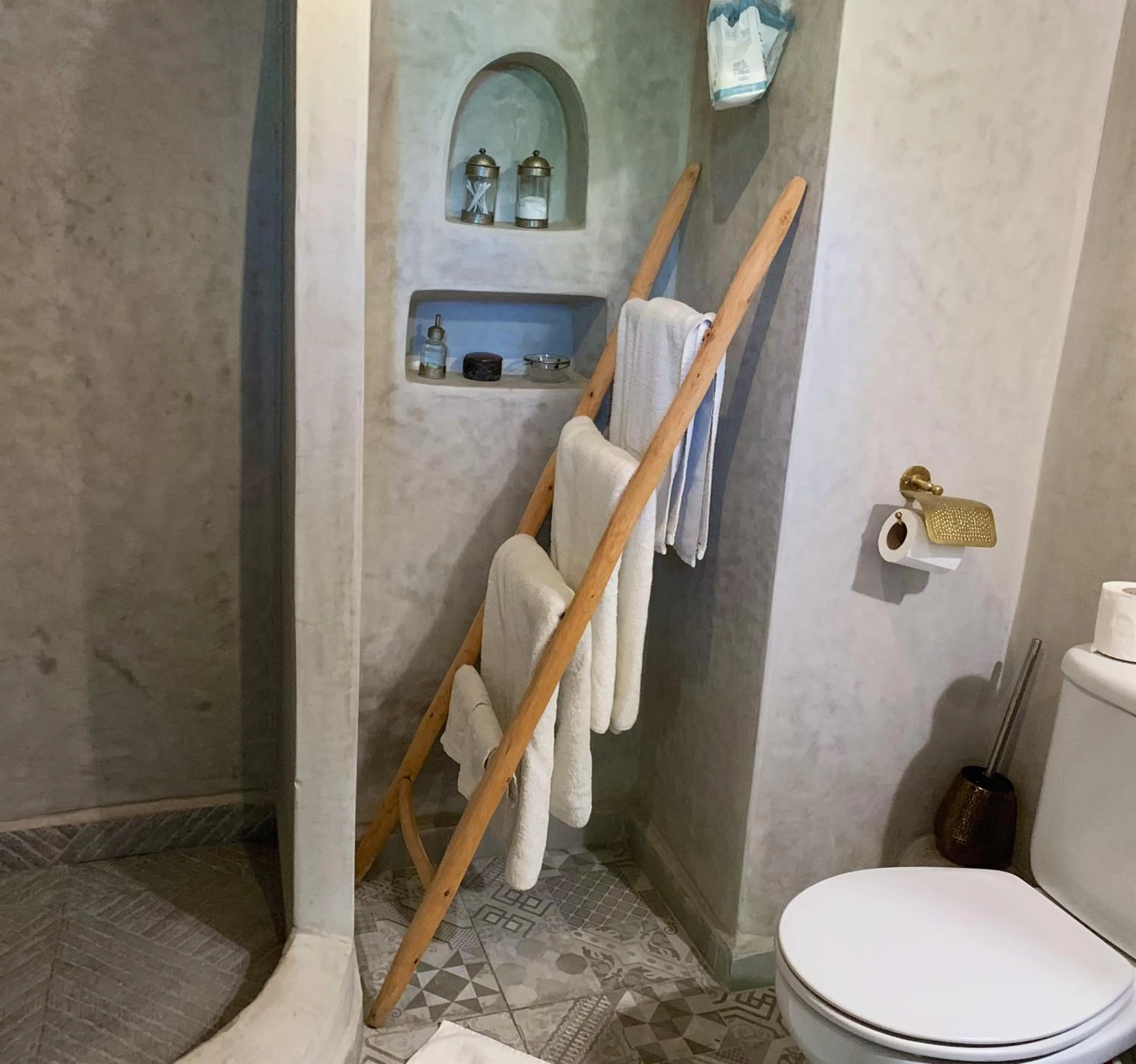 Bathroom in Riad 58 Blu