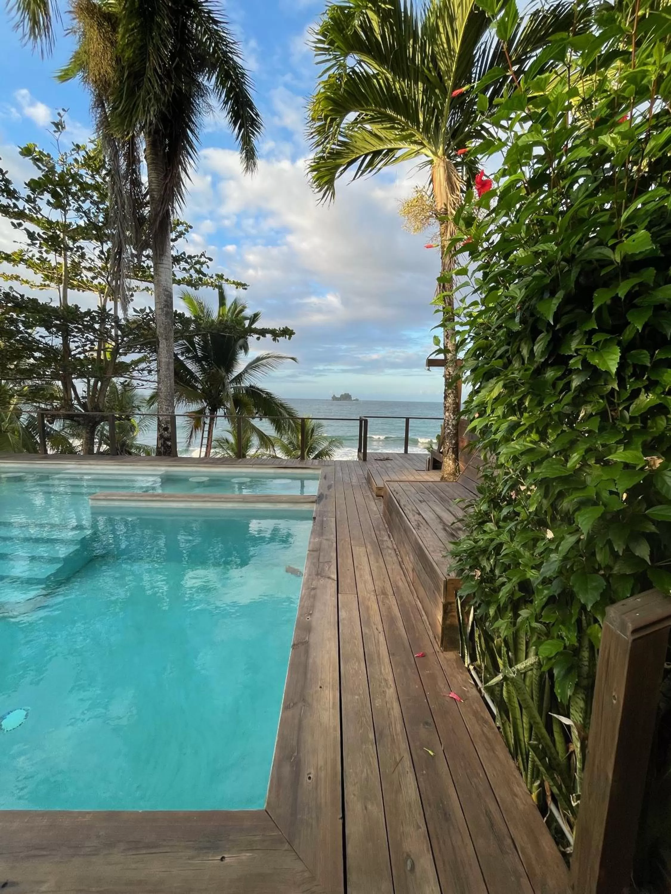 Swimming Pool in Bird Island Bungalows