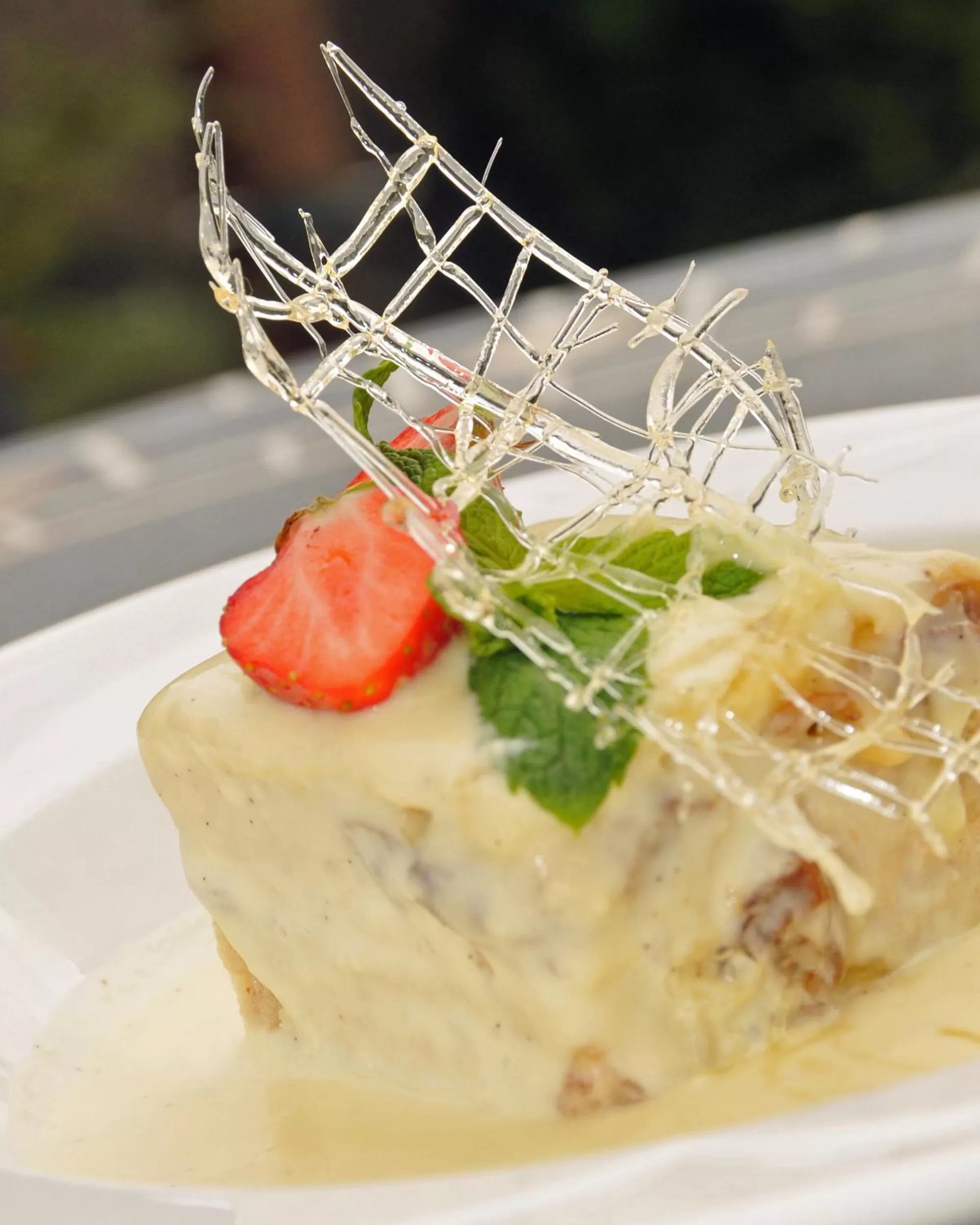 Food close-up in Grant Arms Hotel