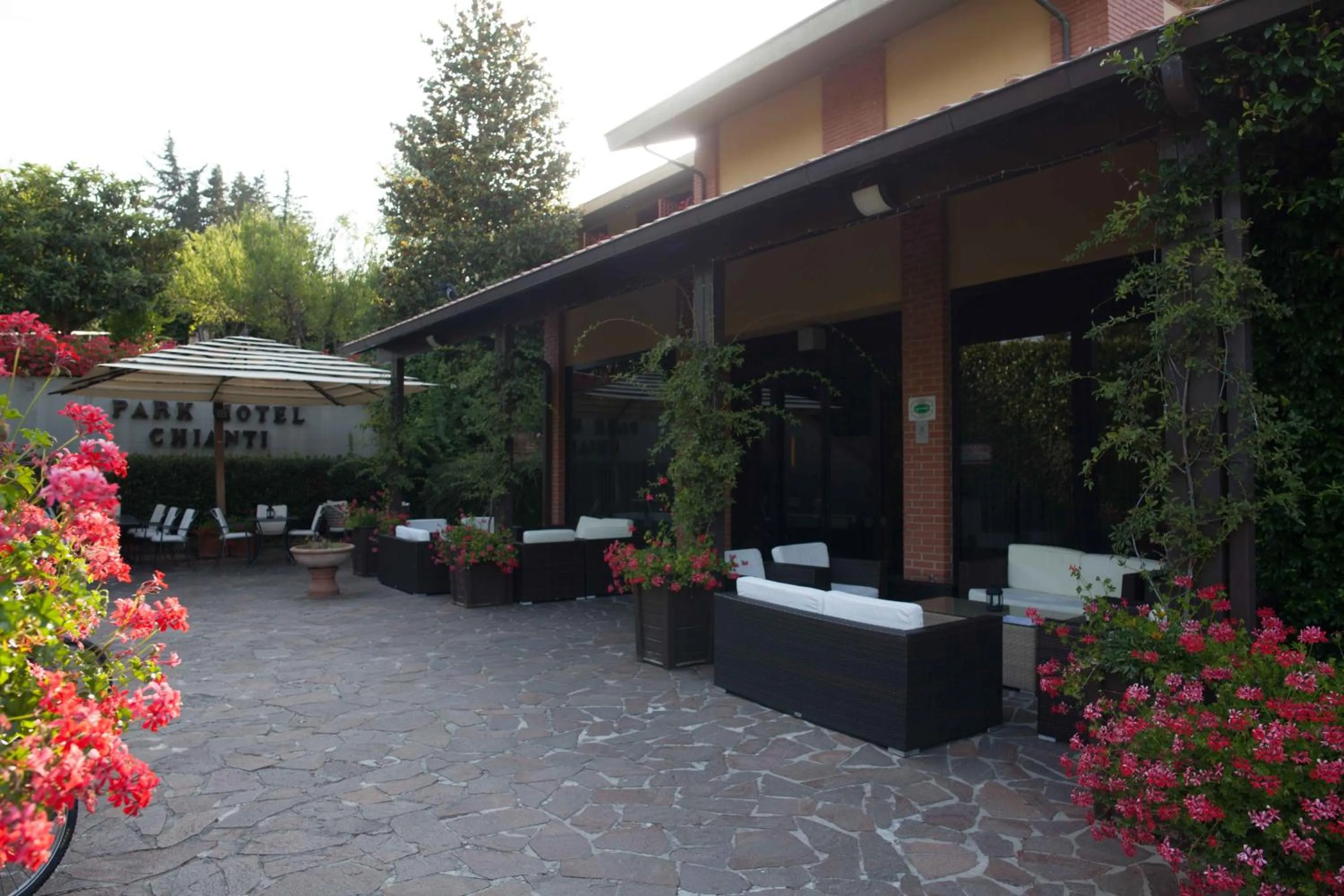 Patio in Park Hotel Chianti