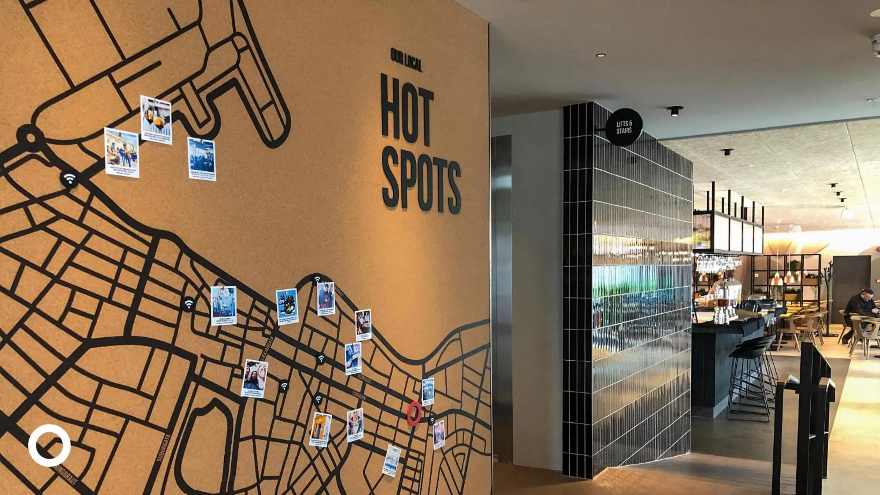 Decorative detail in Center Hotels Laugavegur