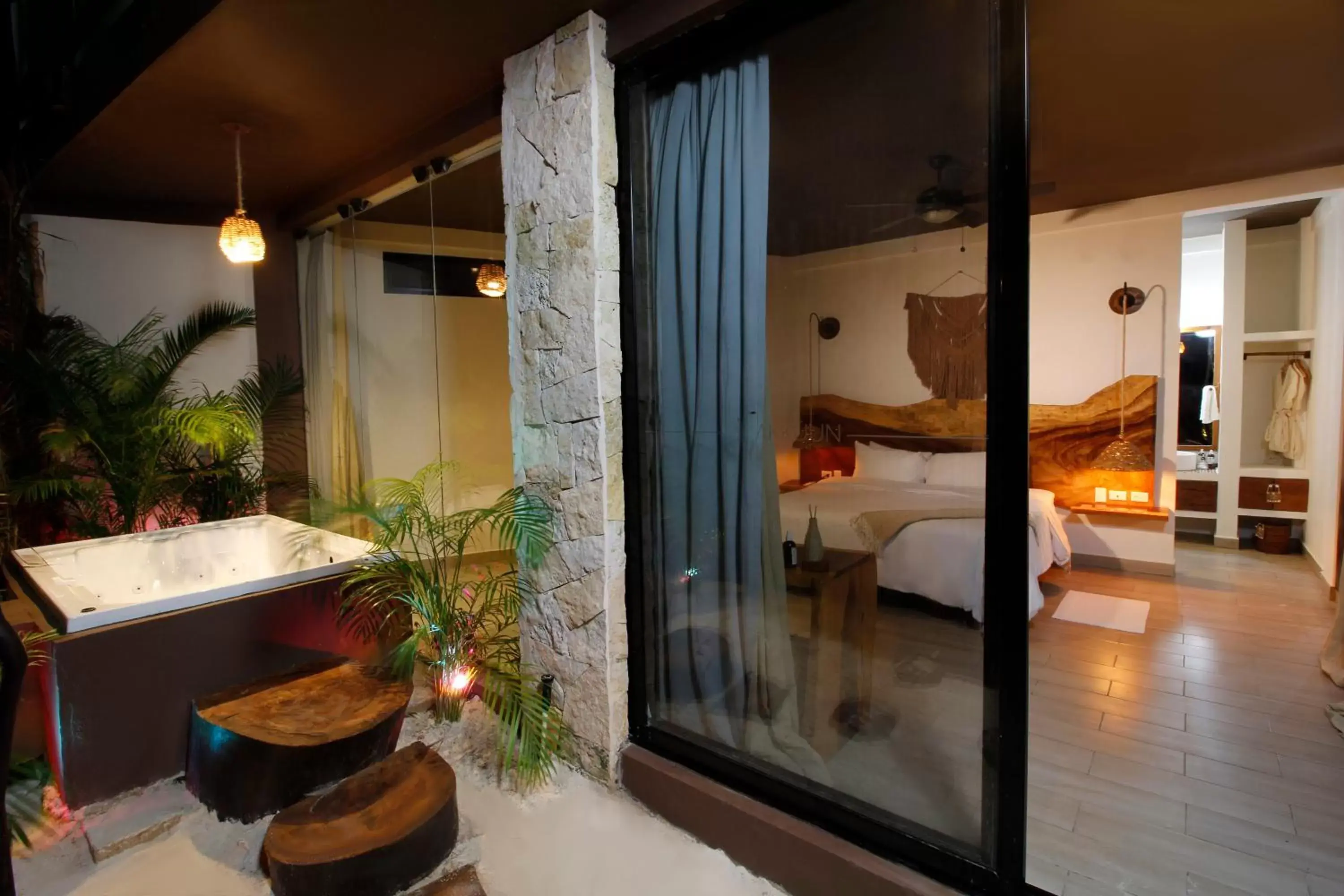Double Room with Spa Bath in Akkuun Tulum - Adults Only Double Room with Spa Bath in Akkuun Tulum - Adults Only