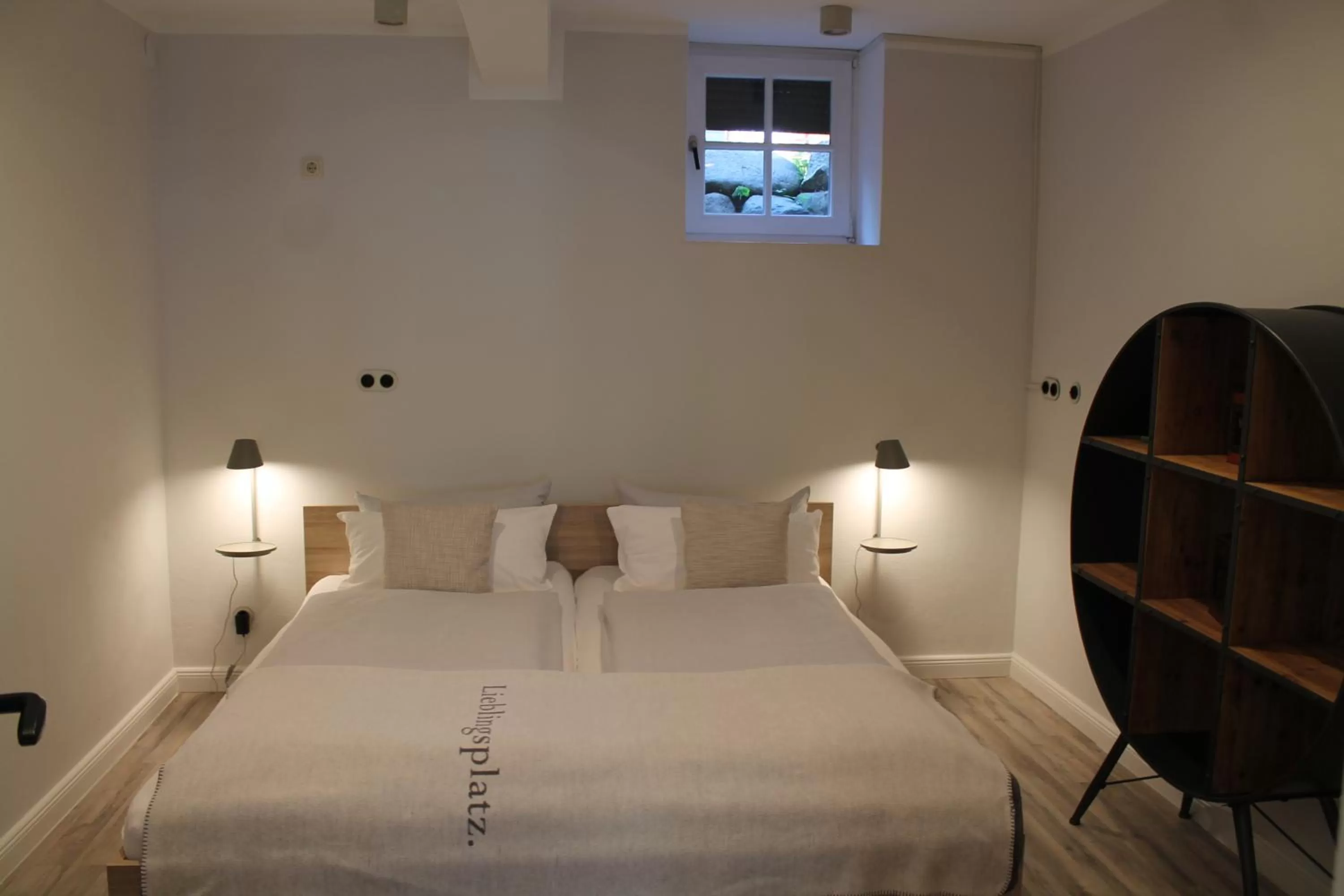 Bedroom, Bed in Lieblingsplatz Strandhotel