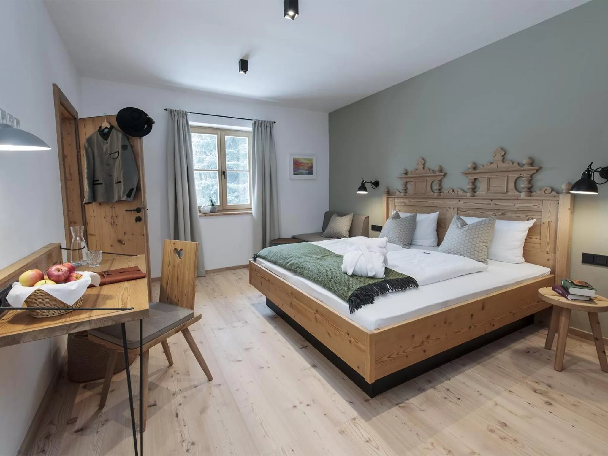 Bedroom, Bed in Forstnerwirt hotel | stubn | biergarten