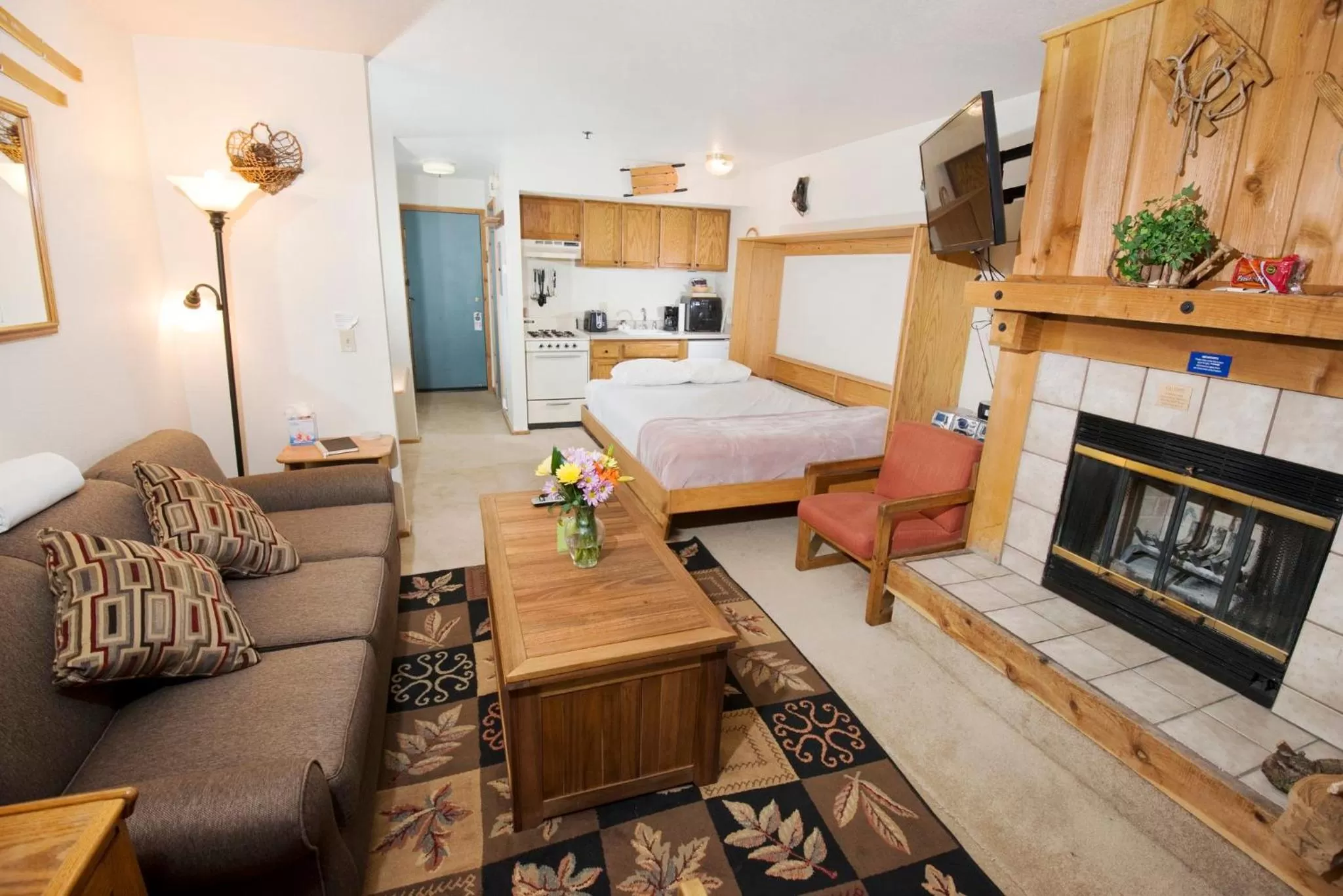 Living room in Kirkwood Mountain Resort by Vail Resorts