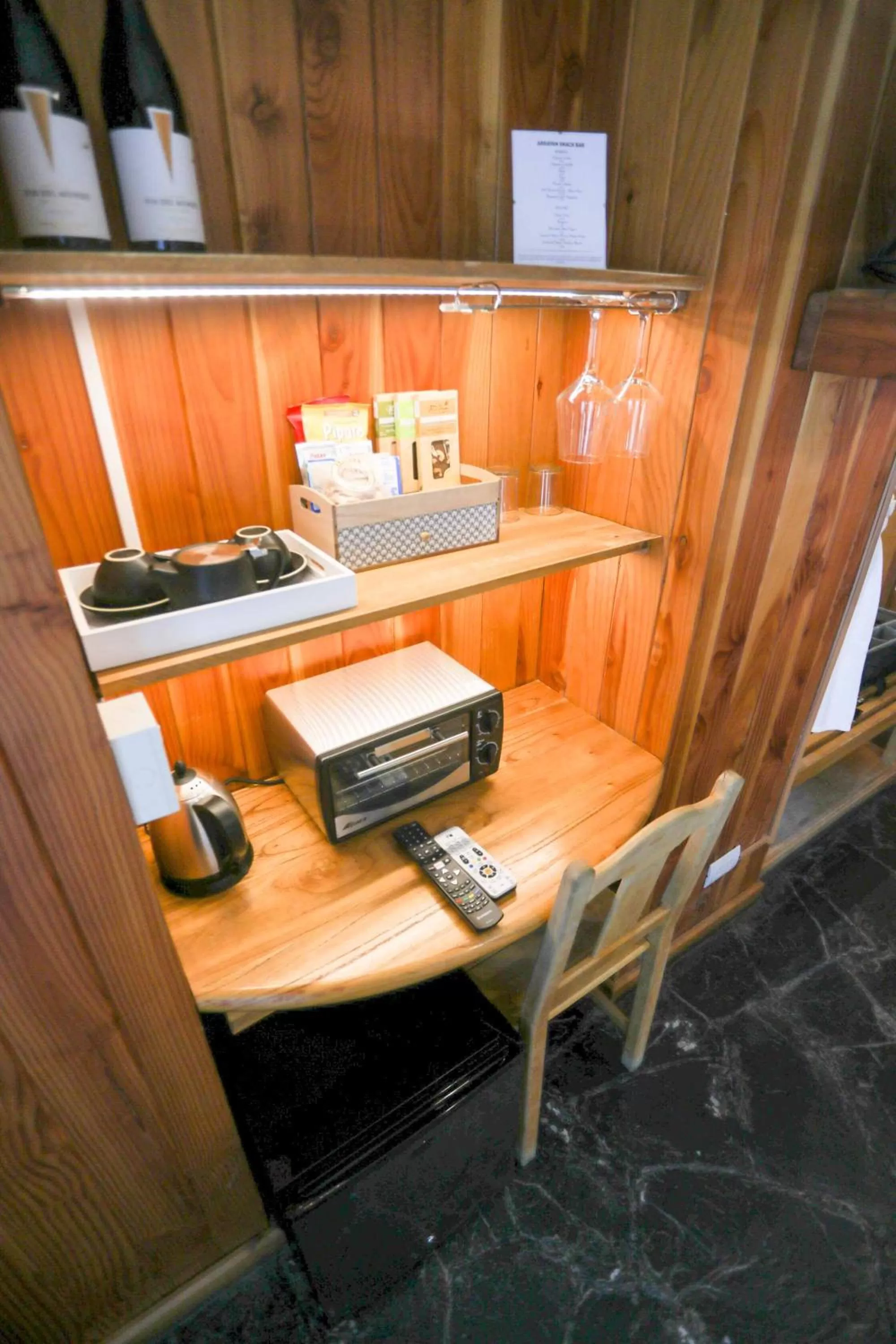 Kitchen or kitchenette in Arrayan Lake View Mountain Lodge & Casa De Te Arrayan