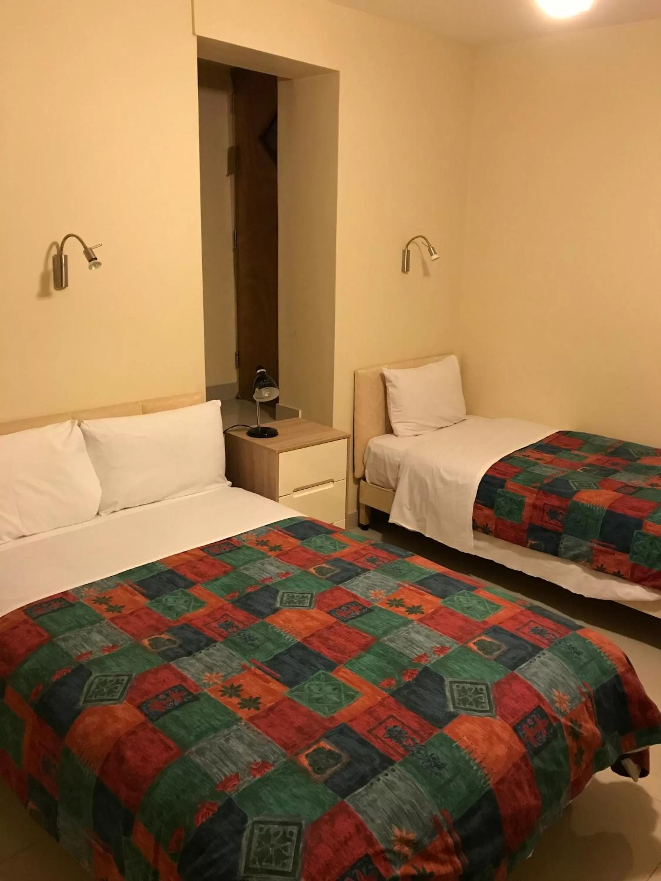 Bed in Seven Dials Hotel