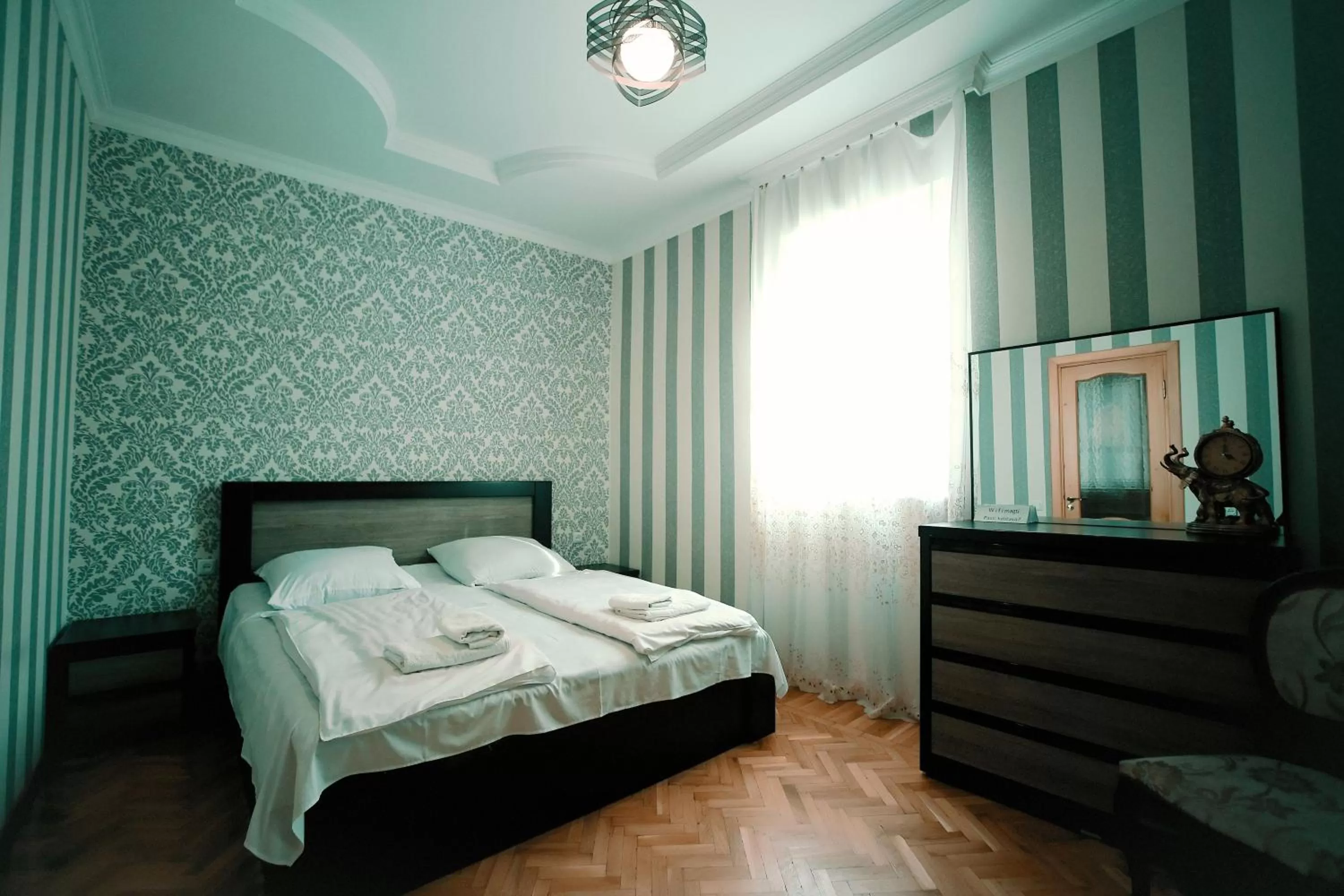 Bedroom, Bed in Apartment OLD KUTAISI