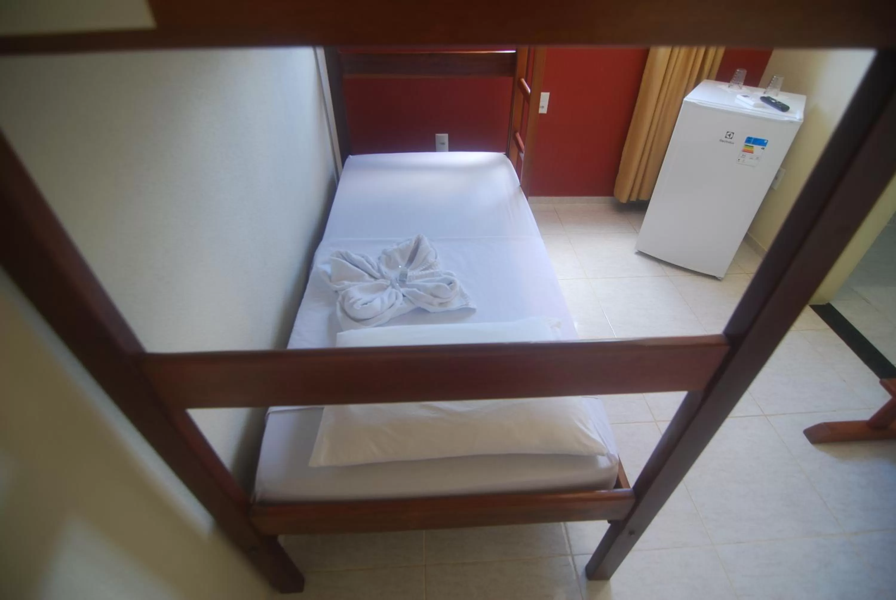 Bed in Refúgio Pousada Fortaleza