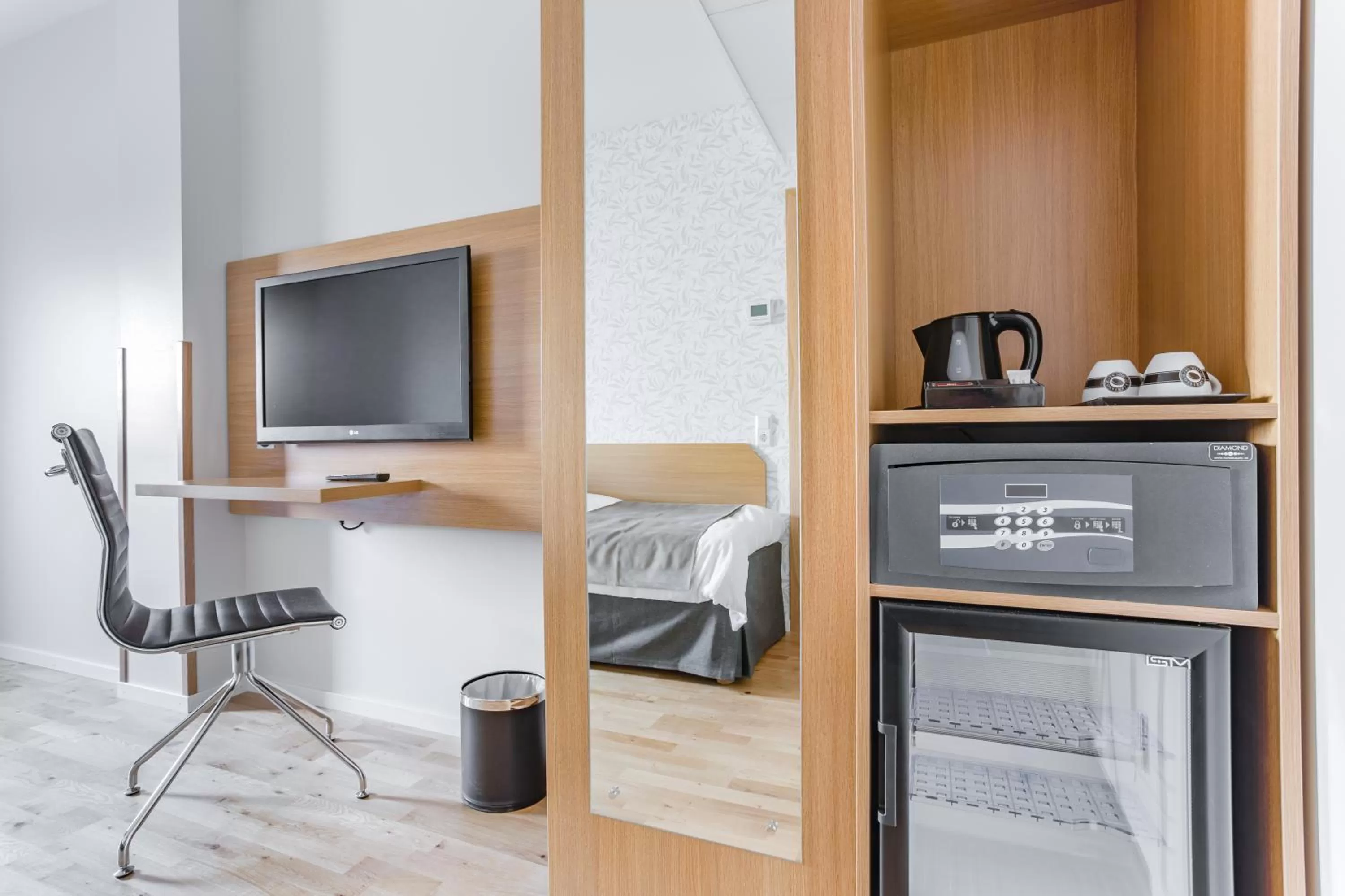 Bed in Hotel Spekeröd