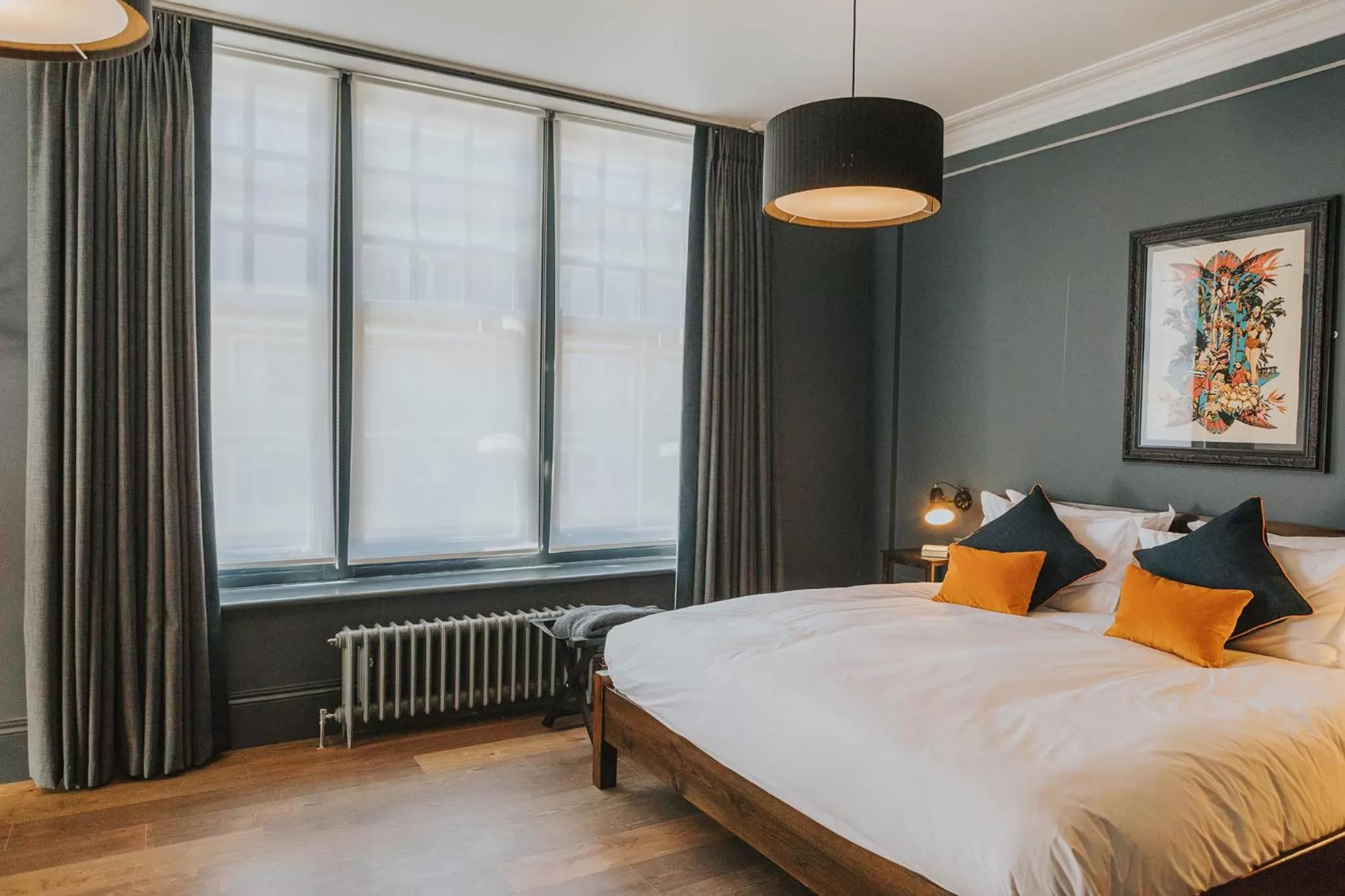 Bedroom, Bed in The Ginger Pig