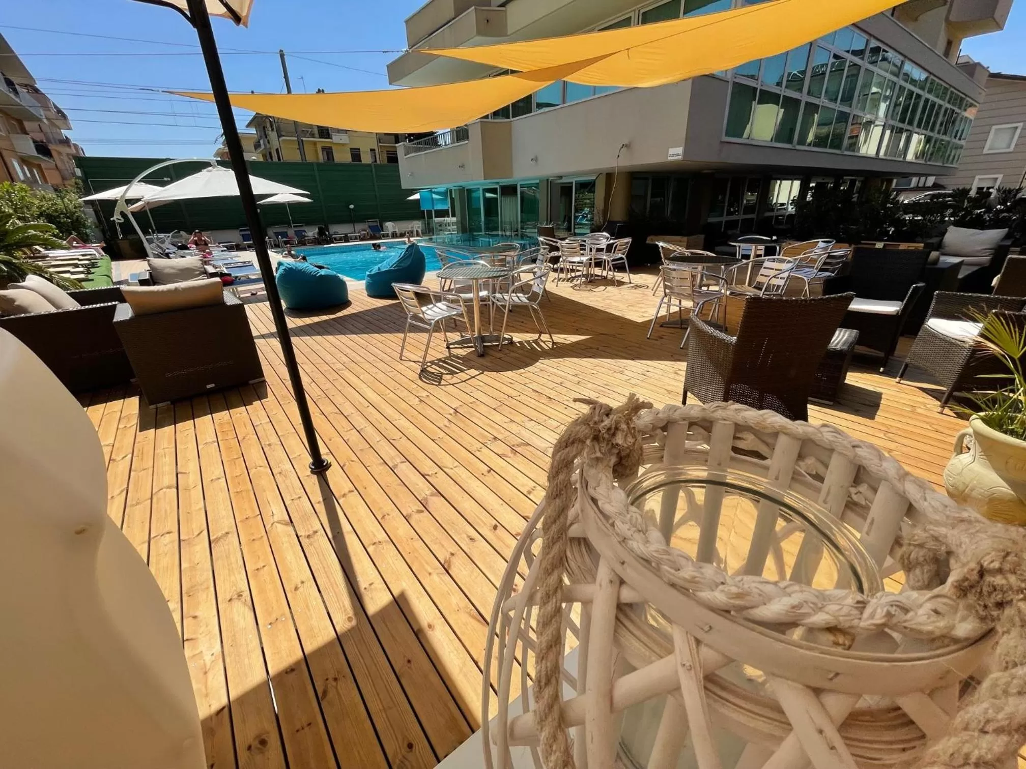 Swimming pool in Hotel Apogeo - Breakfast Experience